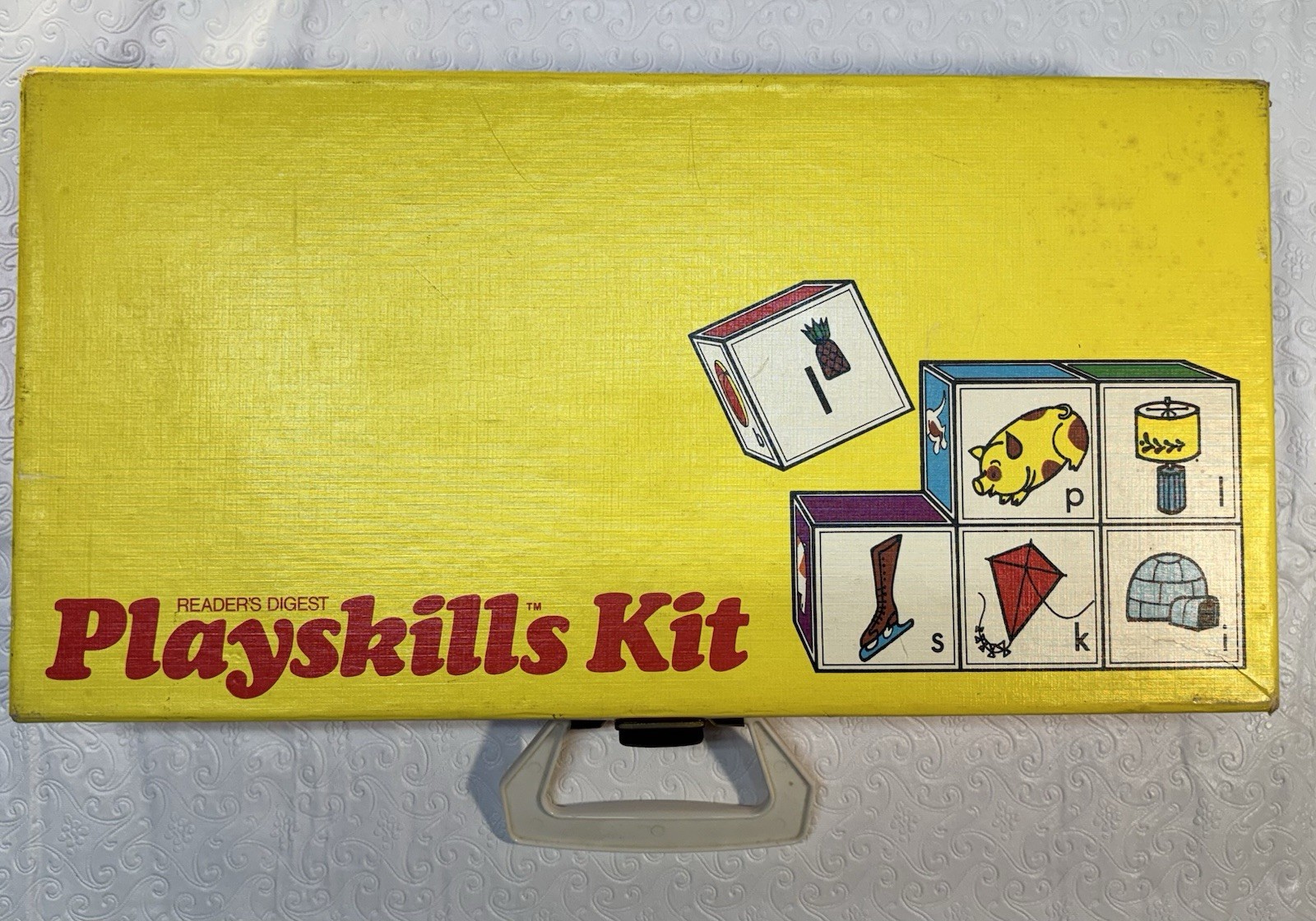 PlaySkills Kit Vintage Reader’s Digest Preschool Education Alphabet ELA Game