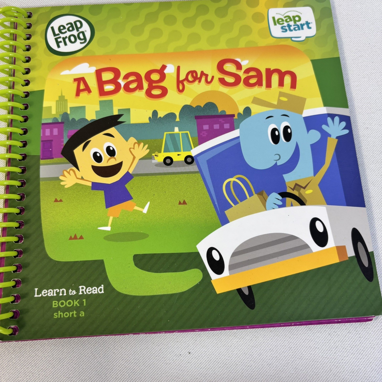 Leap Frog Leap Start Learn to Read Books Lot of 2 Aged 4-7 Short & Long A