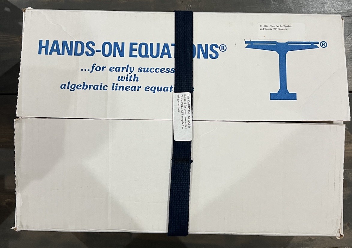 Complete Set Of 26 Hands On Equations Class Set Original Box See Description