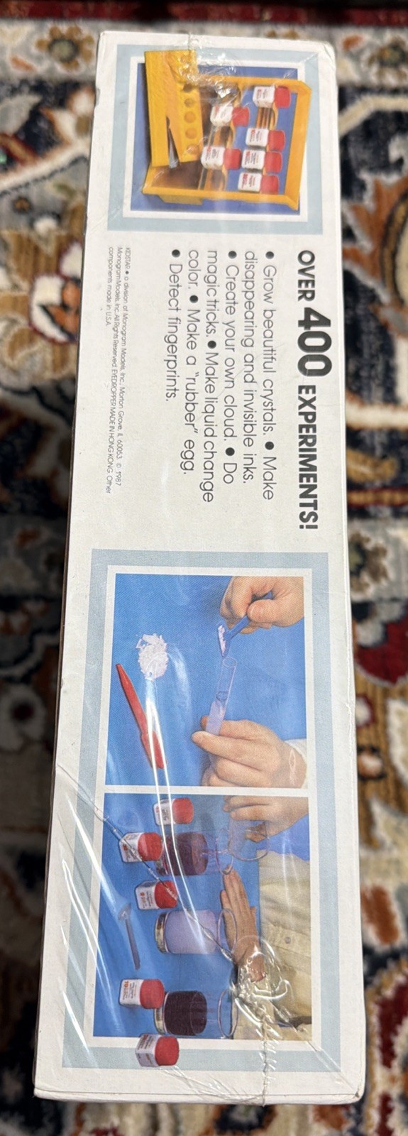 VTG NOS 1987 Skilcraft Beginner Chemlab Set – Over 400 Experiments NEW SEALED