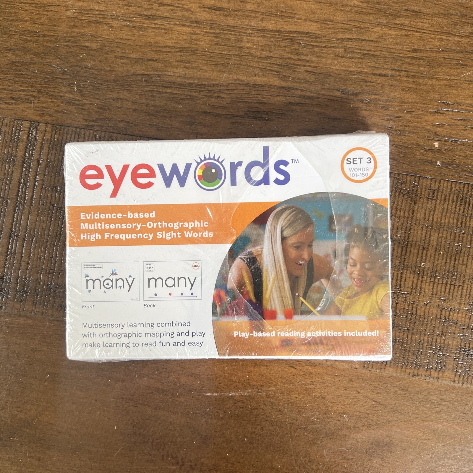 Multisensory Sight Word Cards, Set #3, Words 101-150
