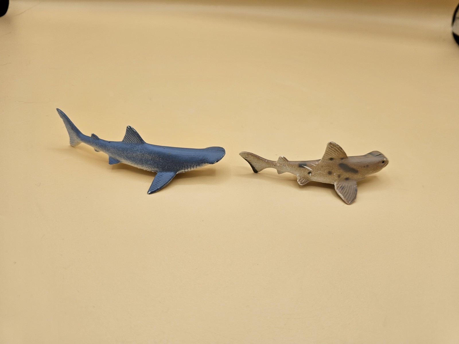 Retired 1993 Larami Bonnethead and Swell Shark Animal Toy Figures