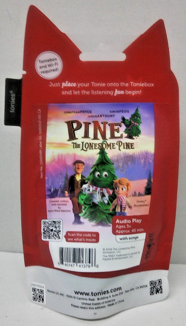 tonies Pine, The Lonesome Pine Story