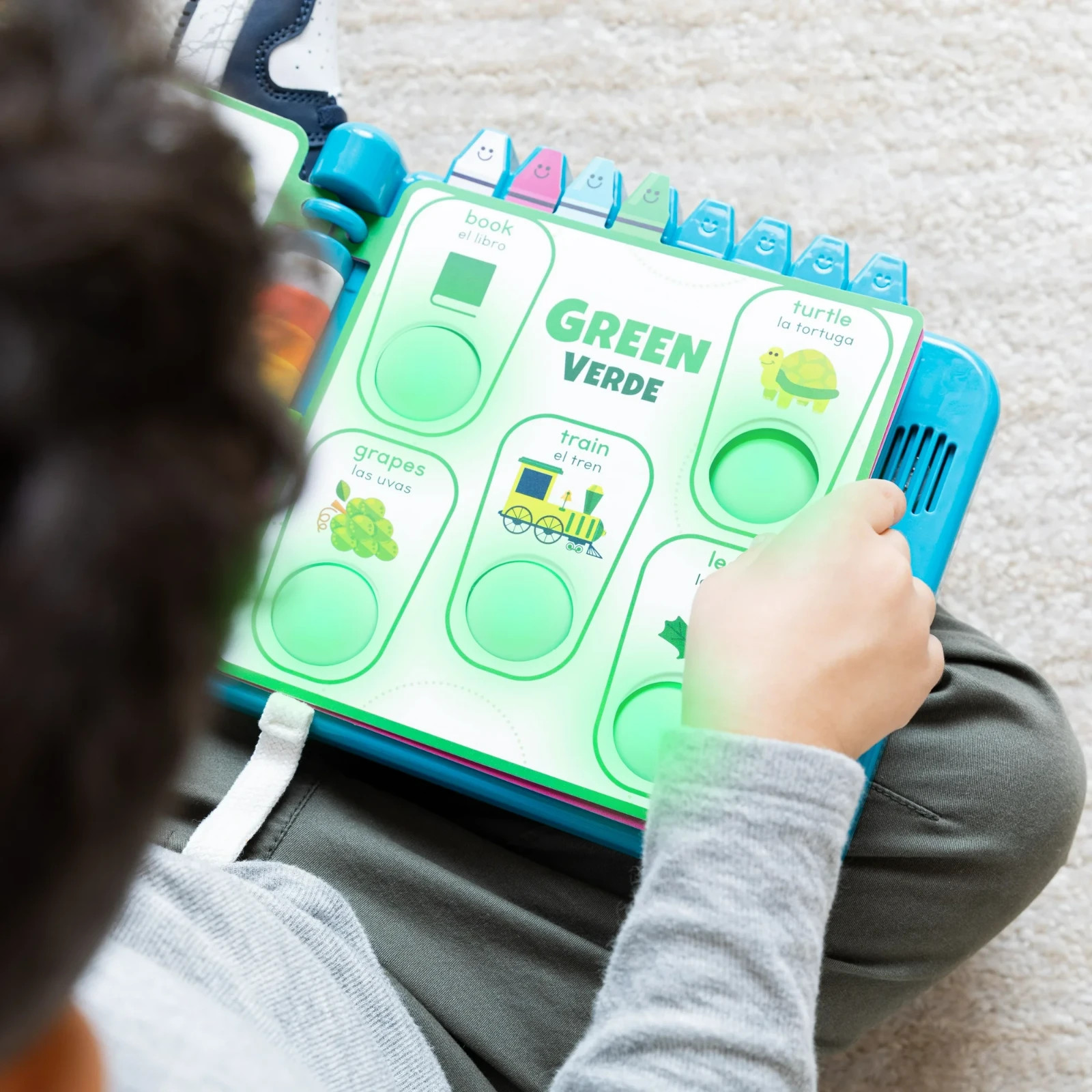 Learning Book for Children Ages 1-4 and up with 3 Modes of Play by Buffalo Games
