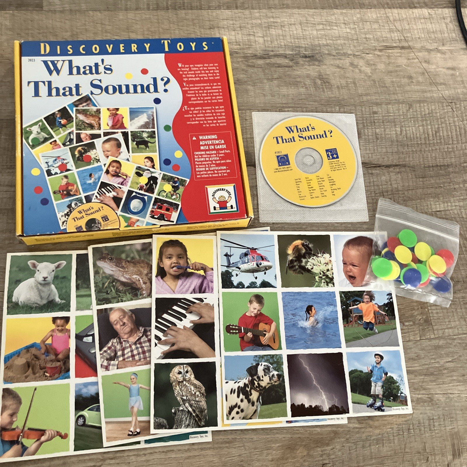 Discovery Toys What’s That Sound Game 2004 Bingo CD