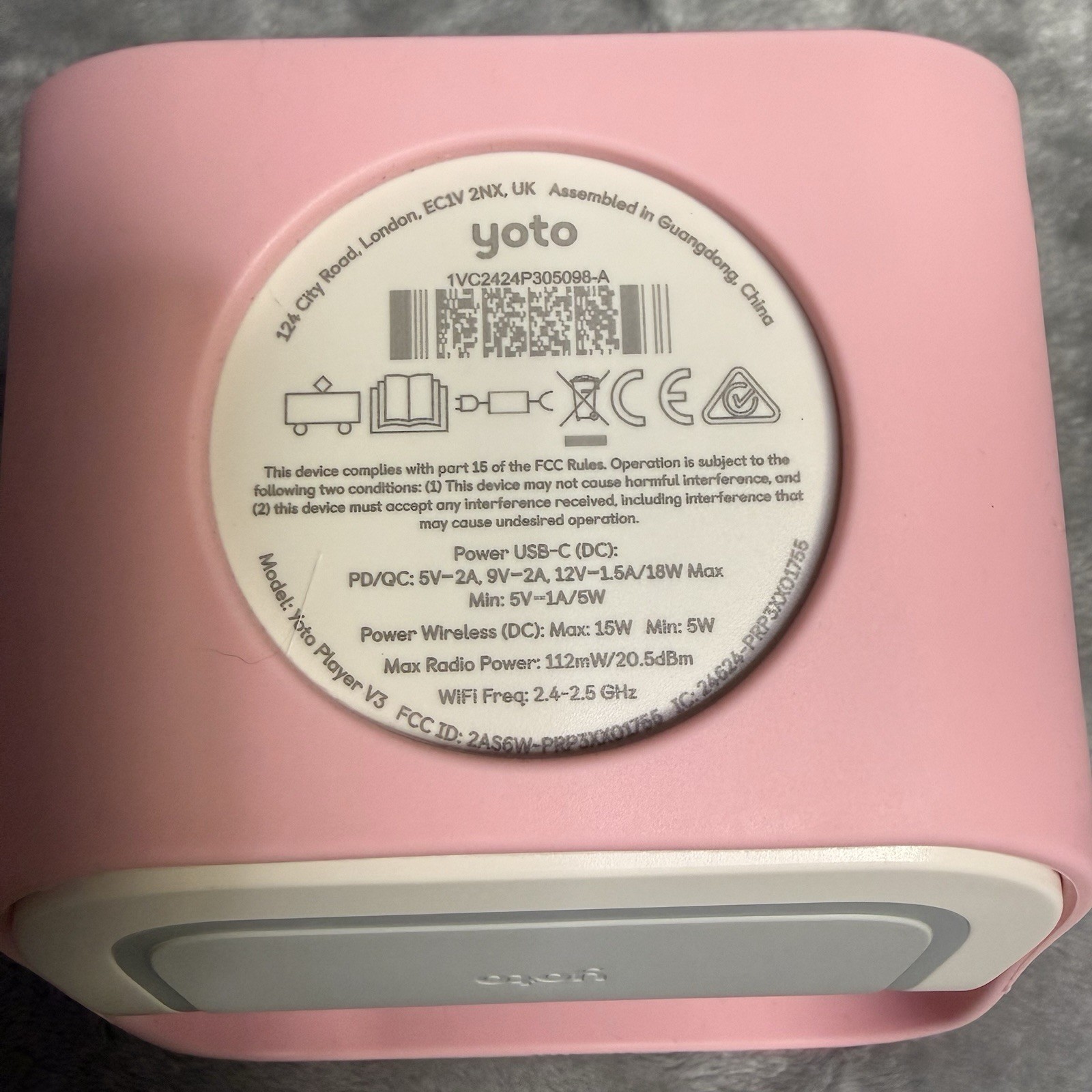Yoto Player V3 Bundle Jacket, Carry Case, Charger, Card Holder, Cards