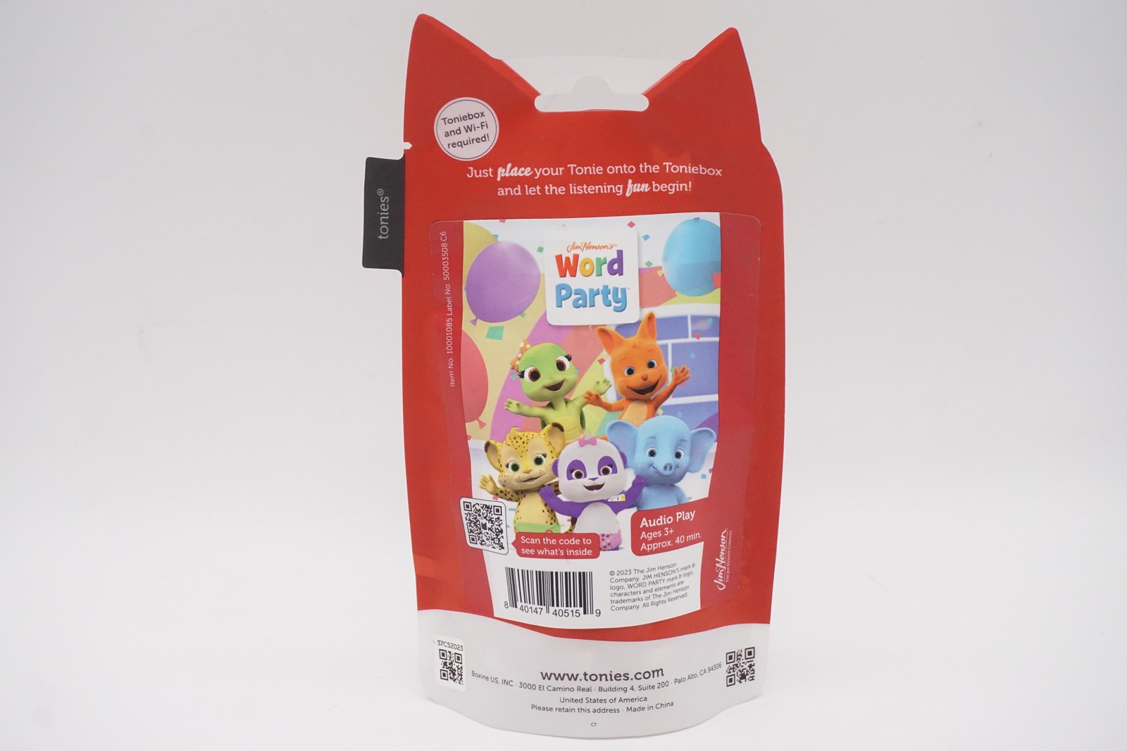 tonies Kip Word Party Language Skills & Creativity Electronic Storybook Figurine