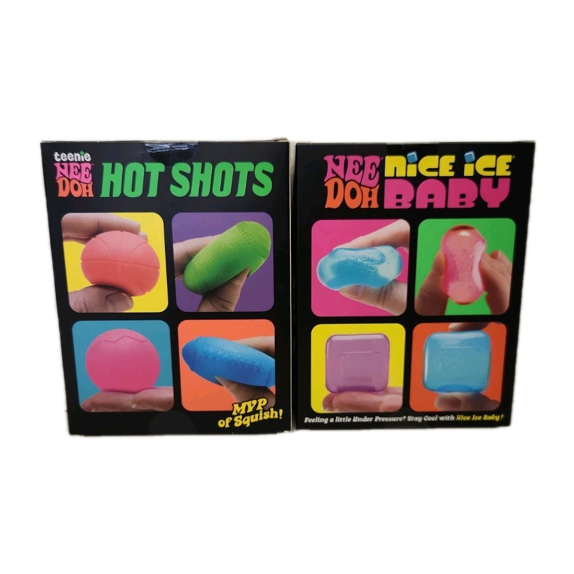Needoh Hot Shots Ball Pack & Teenie Swirl’s (Lot Of 2) (FREE SHIPPING)