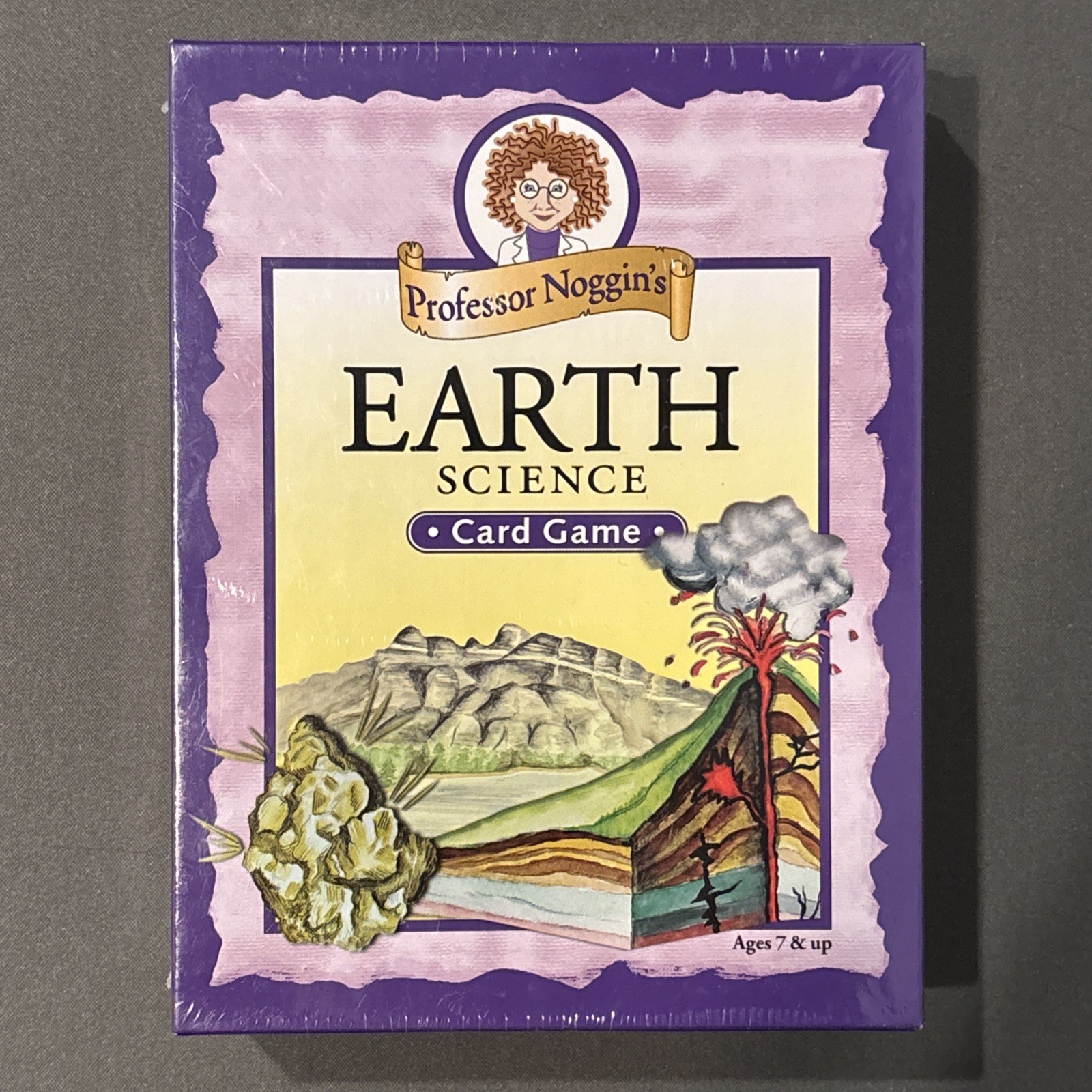 New/Factory Sealed Professor Noggin’s Earth Science Educational Card Game