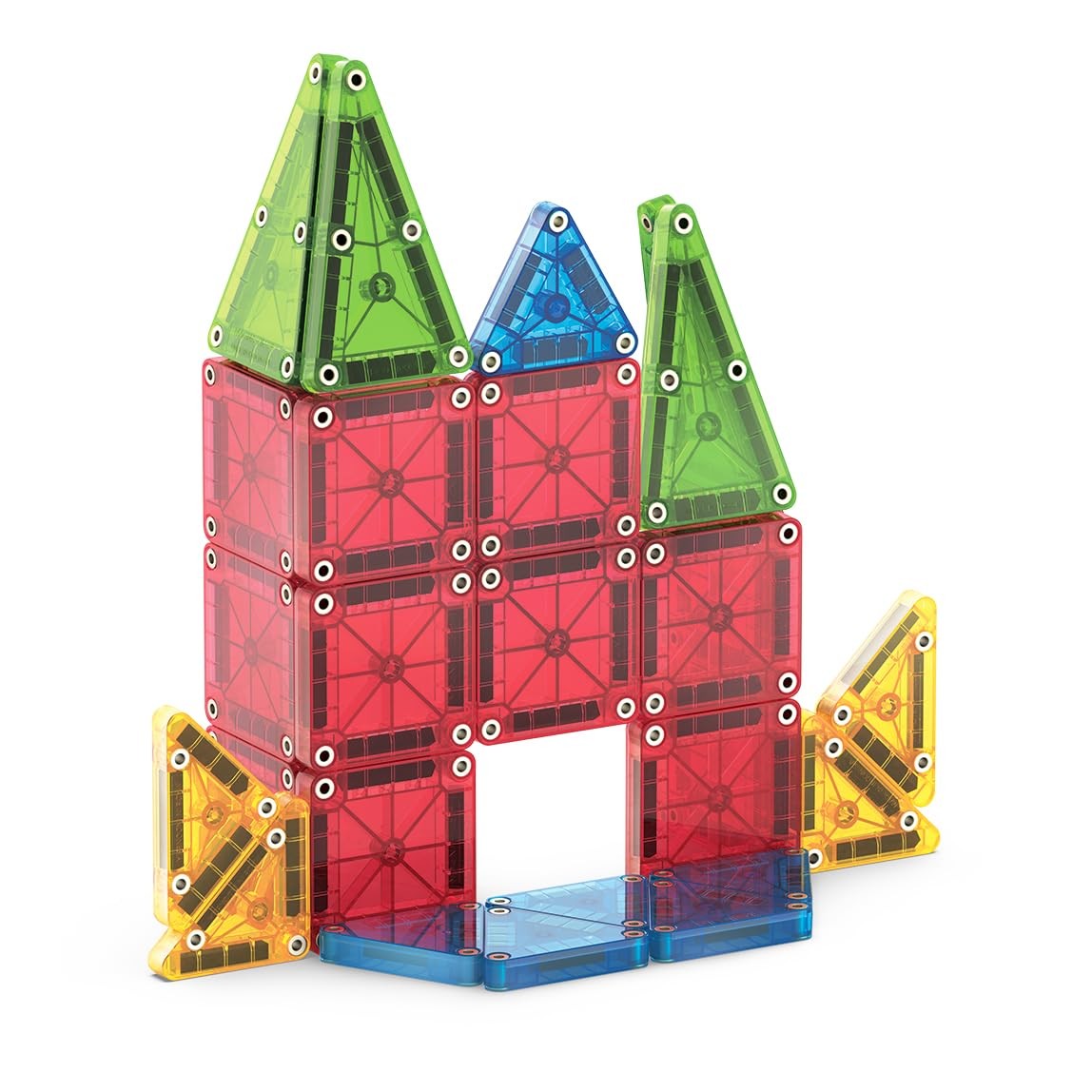 MAGNA-TILES microMAGS 26-Piece Travel Magnetic Small, Multi-coloured