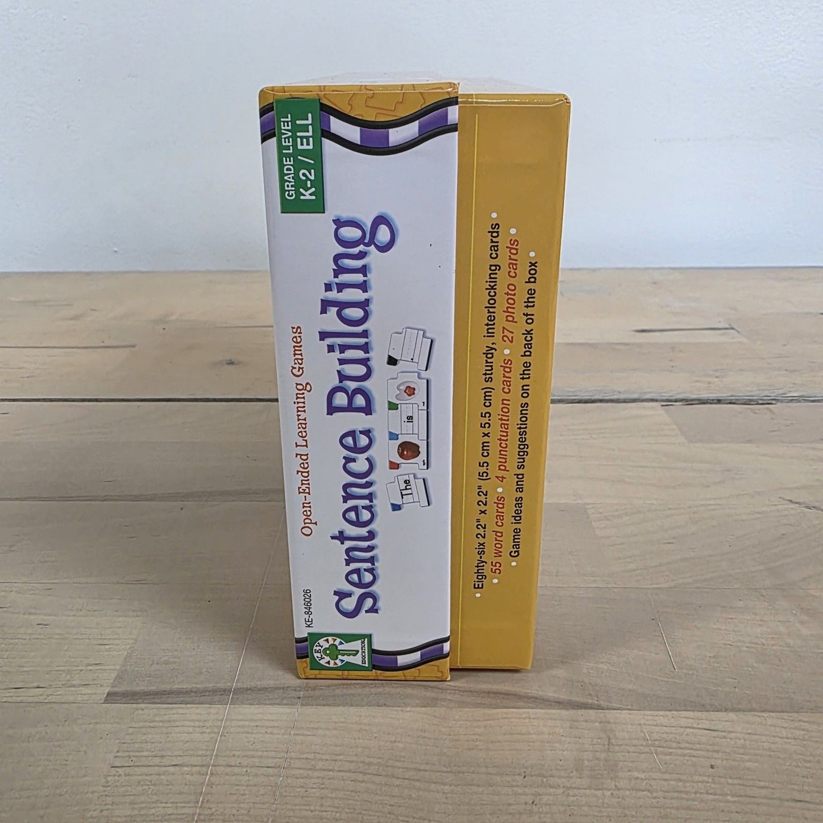 Sentence Building Key Education Grade Level K-2 ELL 86 Cards Stimulate Teachers