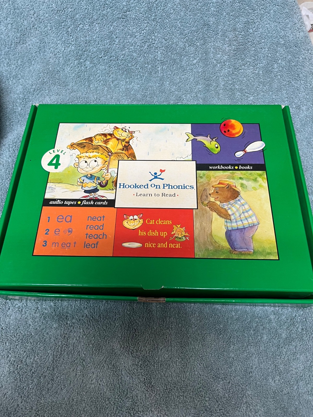 Hooked On Phonics Learn To Read Levels 1-5 Kit Vintage