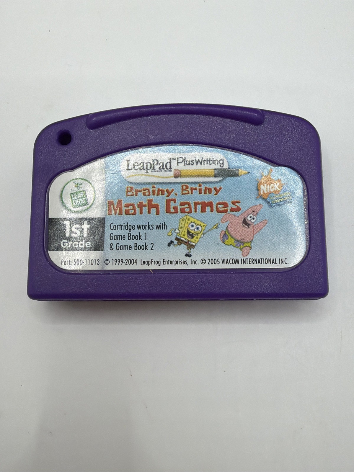 LeapPad Plus Writing Patrick and Gary’s Kelptastic Day Game Book 1&2 +Cartridge