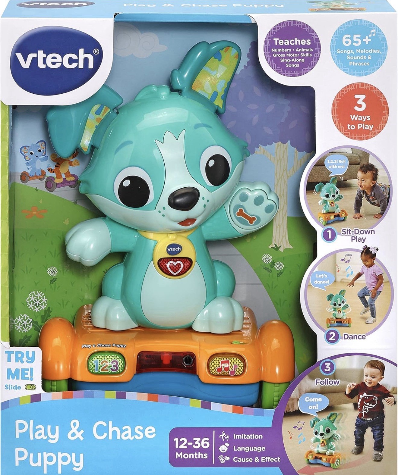VTech Hover Pup 9-36 Months Dance Follow Learning Toy with Motion Sensors Music