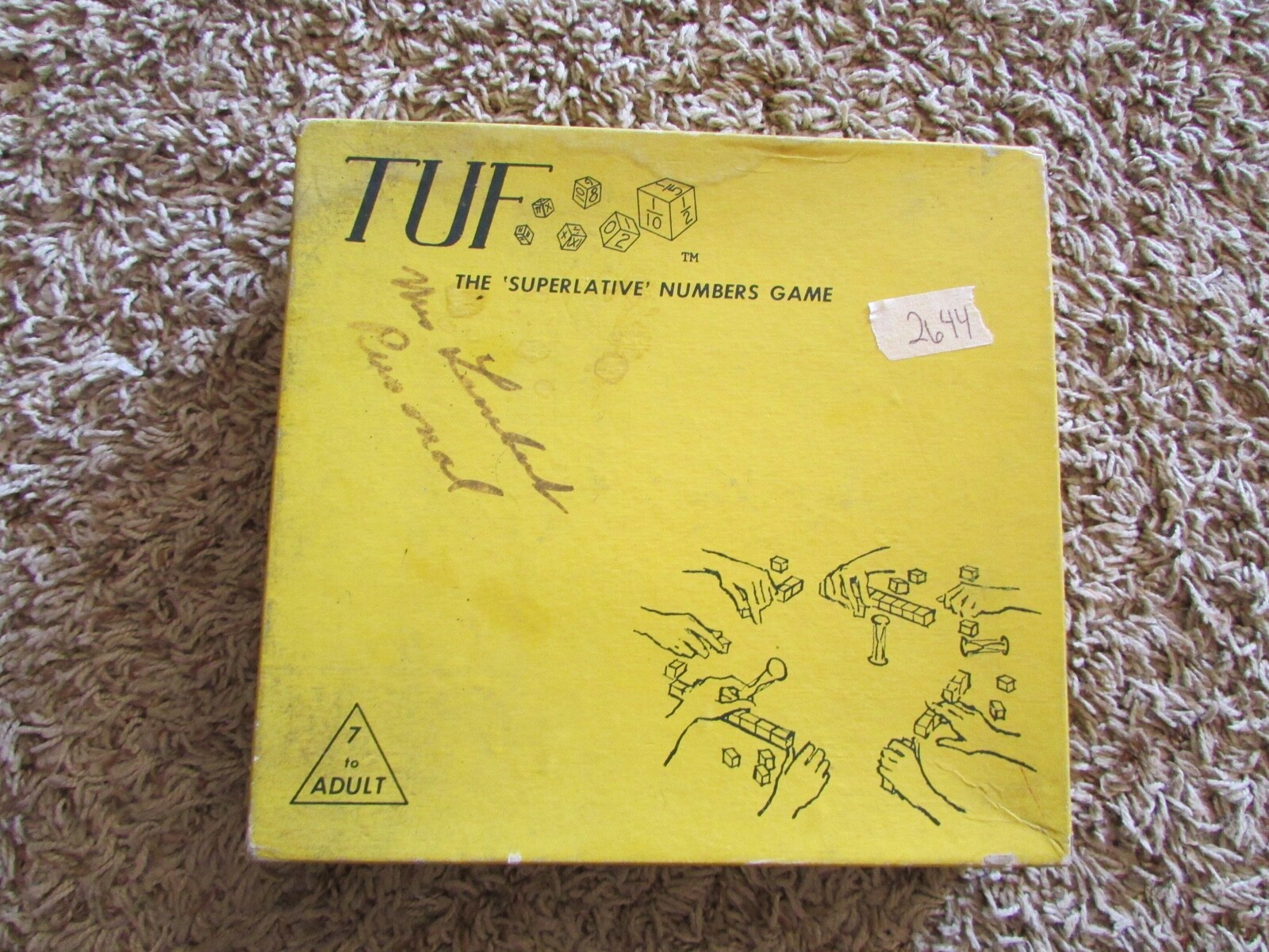 TUF The Superlative Numbers Game Cubes No Timers