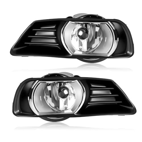 Fog Fog Lights Assembly Compatible With 2007 2008 2009 Toyota 2007-2009 CAMRY