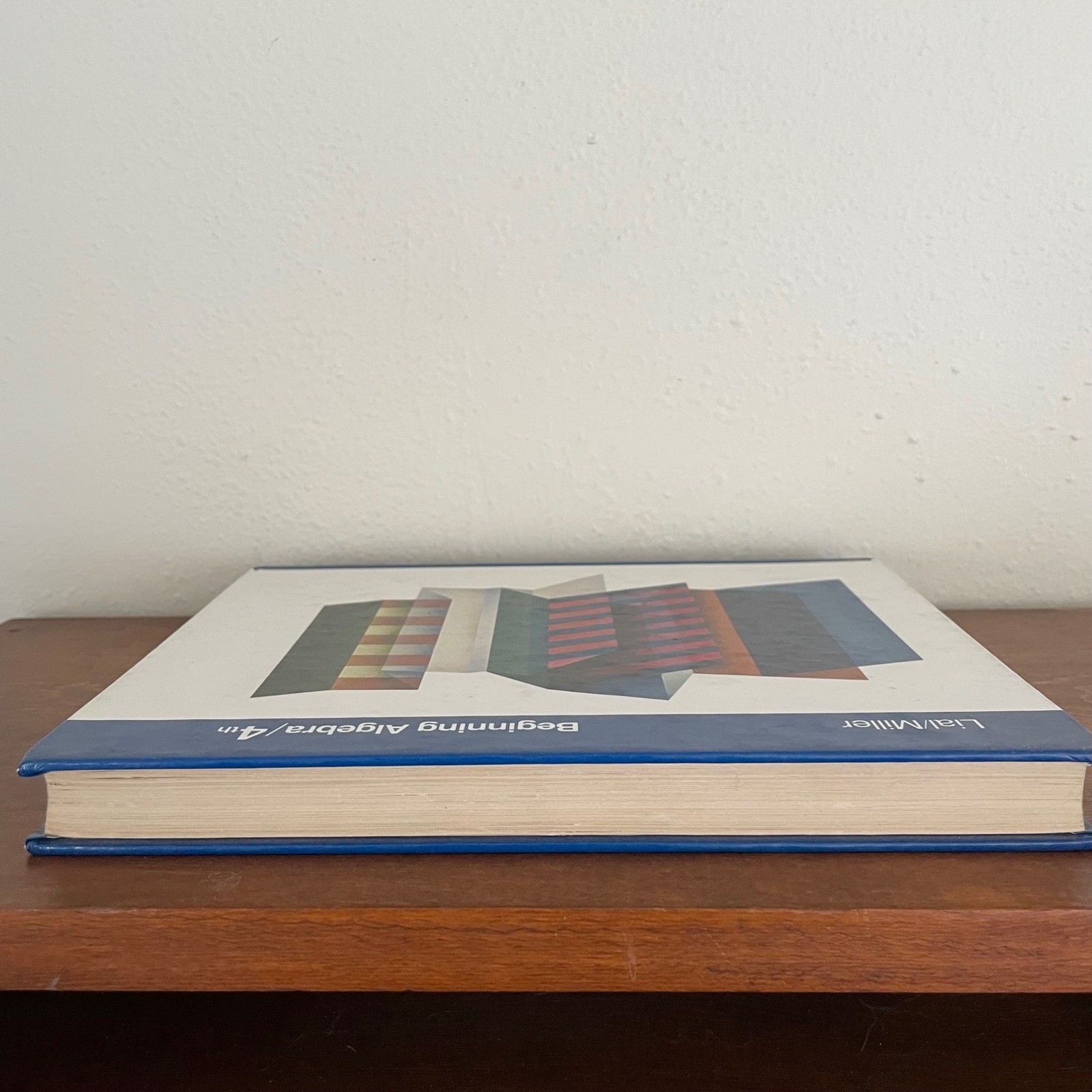 Lial / Miller Beginning Algebra 4th Edition 1984 School Study Math USA