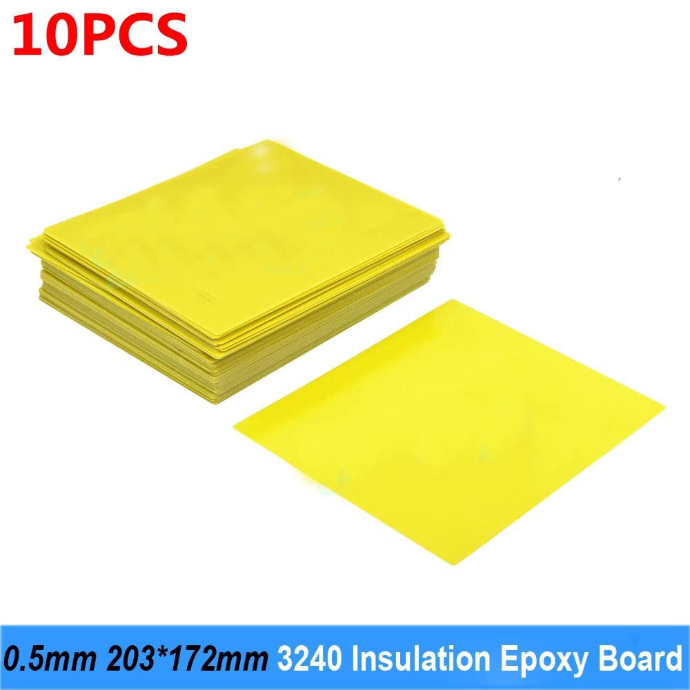 XBERSTAR 10pcs 3240 Epoxy Board FR-4 for DIY Battery Pack