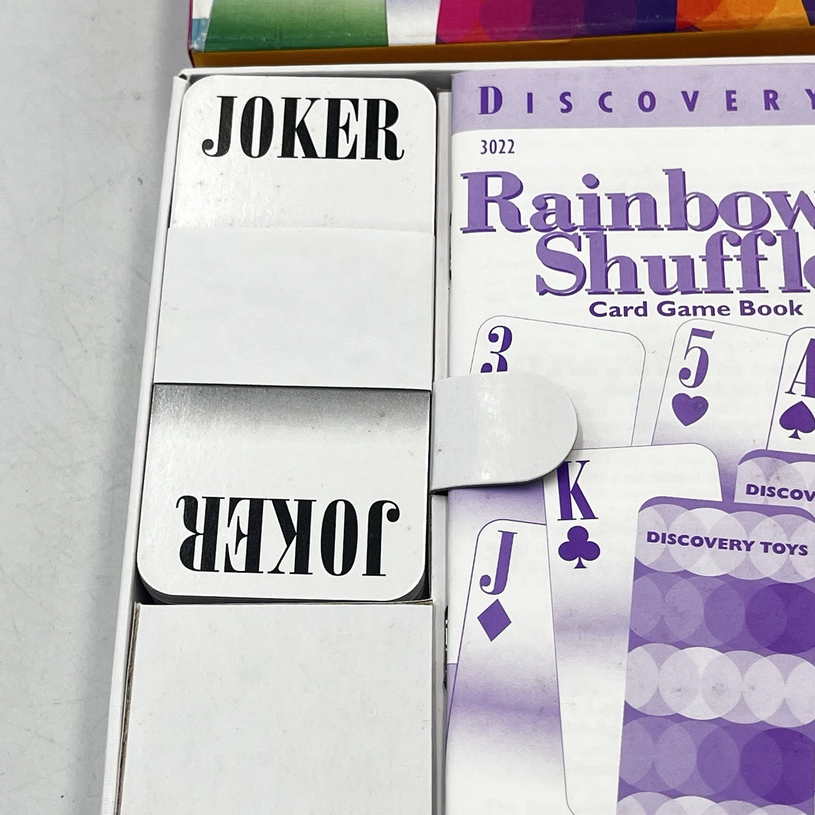 Discovery Toys Rainbow Shuffle playing card Game COMPLETE SET Educational Age 6+