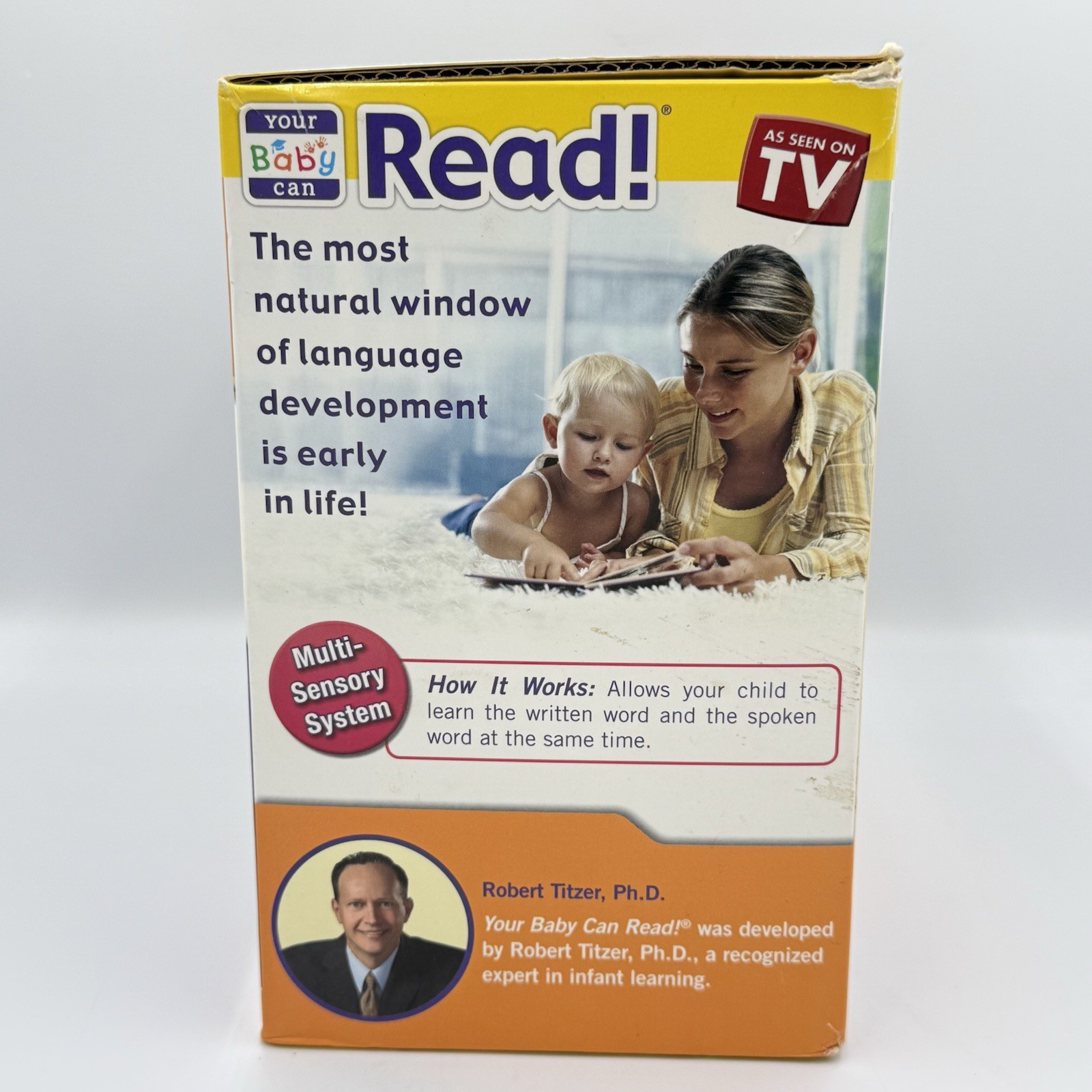 Your Baby Can Read Kit ENGLISH Reading System 3 DVDs 3 Books 15 Cards – COMPLETE