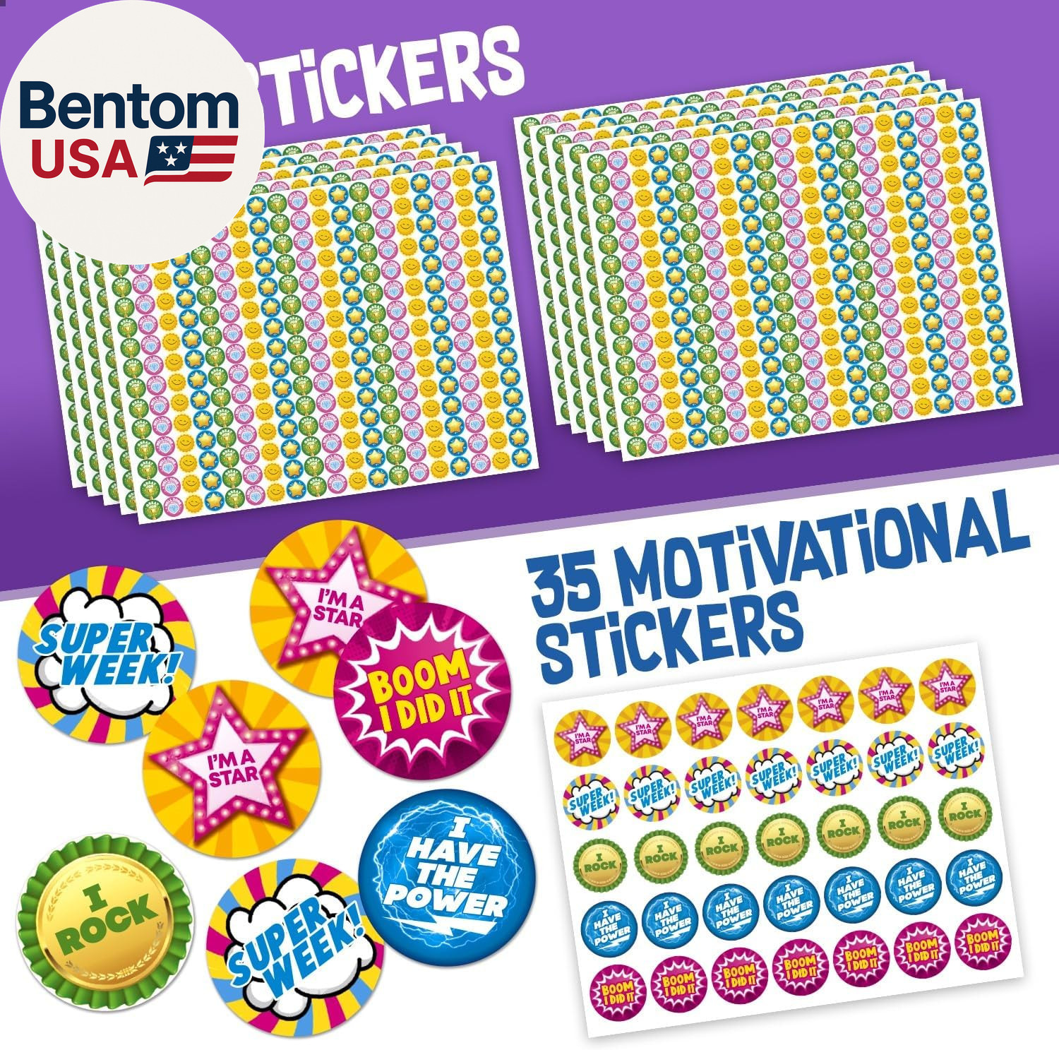 Behavior Reward Chart System – Pad with 26 Chore Charts for Kids, 2800 Stickers