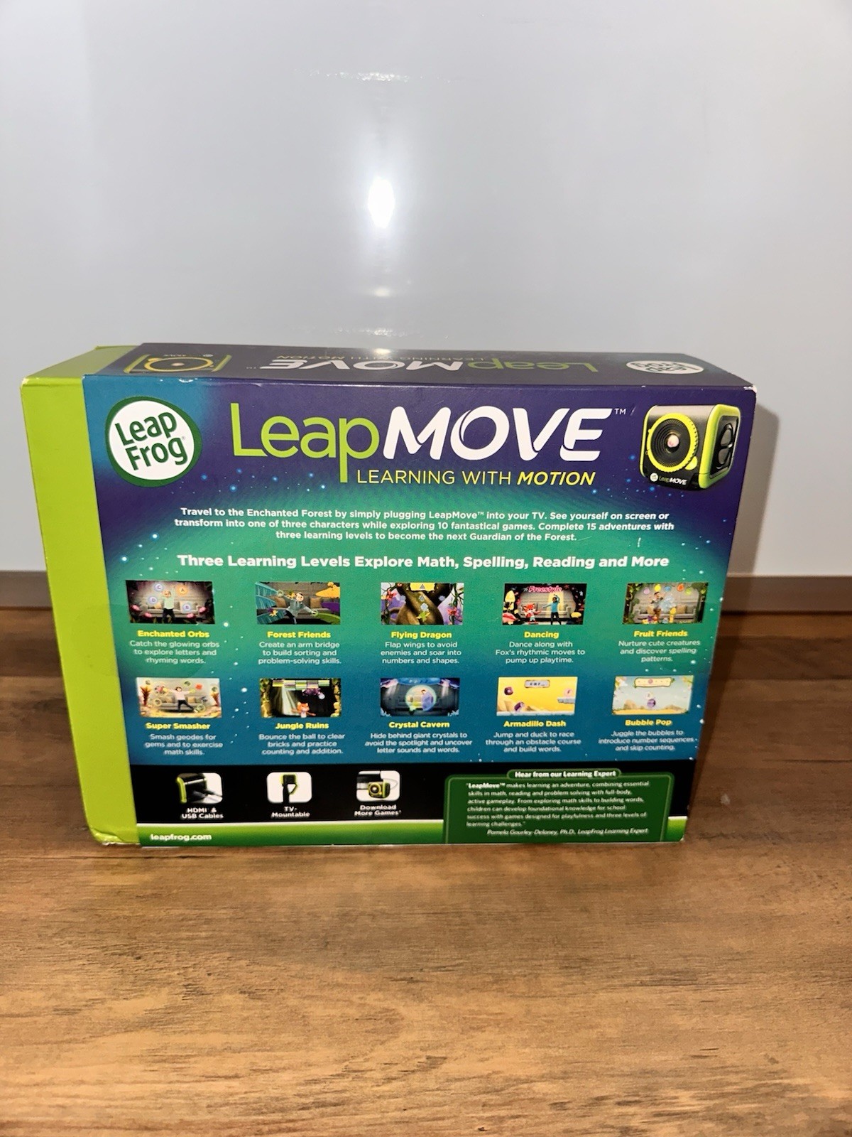 NEW Leap Frog LeapMove Learning Video Game System 25 Preloaded Games Sealed