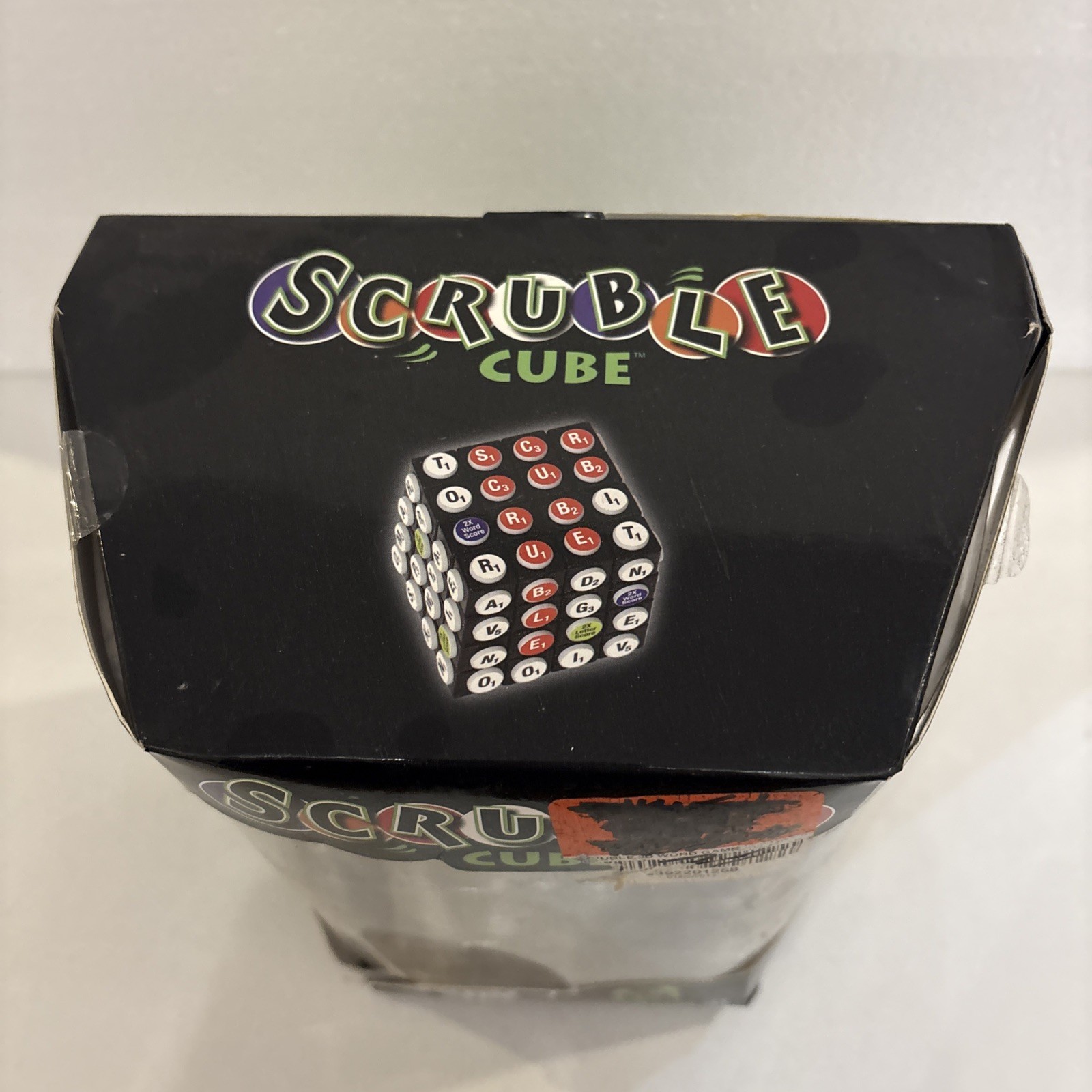 NEW ! SCRUBLE CUBE WORD 3D GAME COMPLETE GAME SET 1 To 4 Players