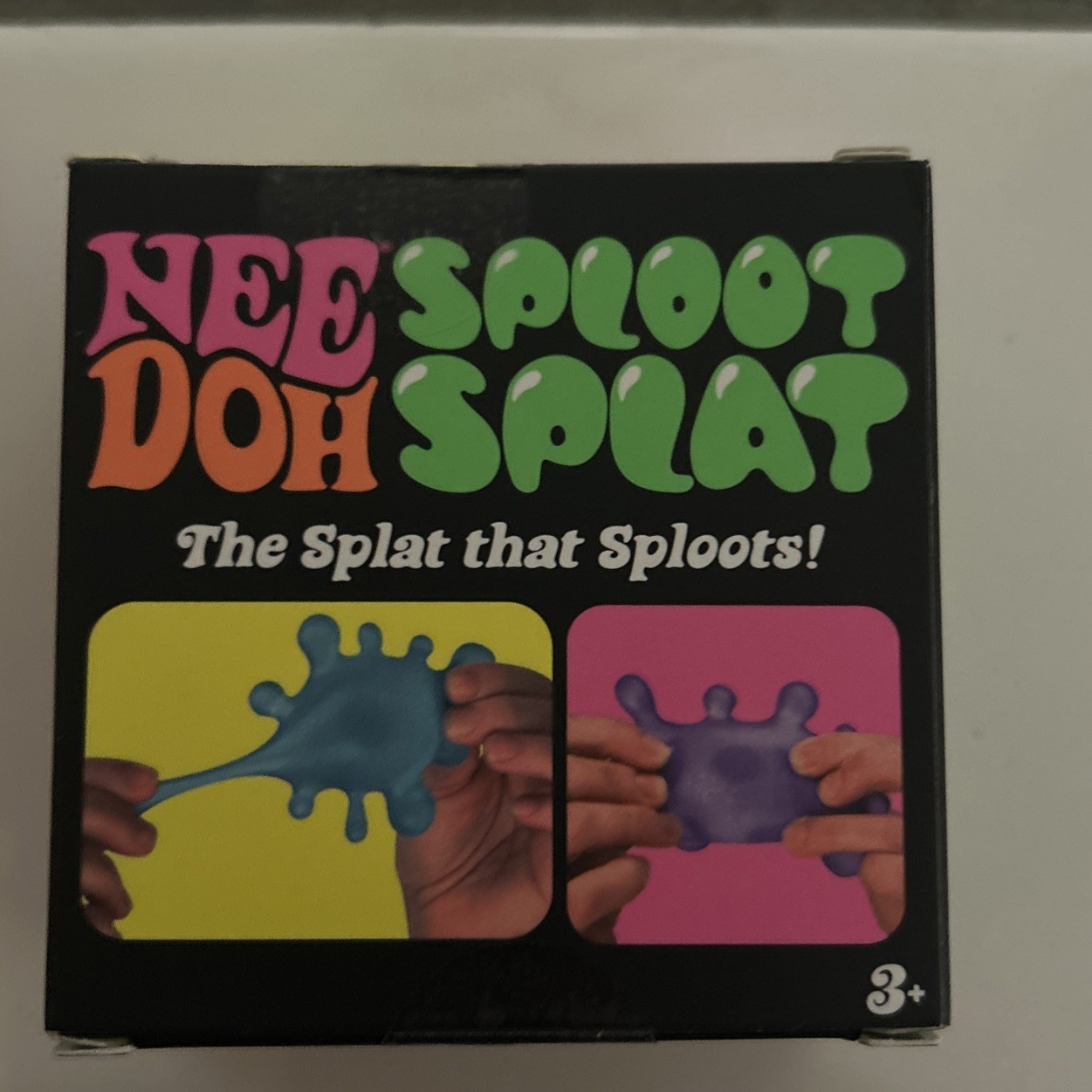 Schylling NeeDoh SPLOOT SPLAT Nee Doh SplootSplat Squishy Green Factory Sealed