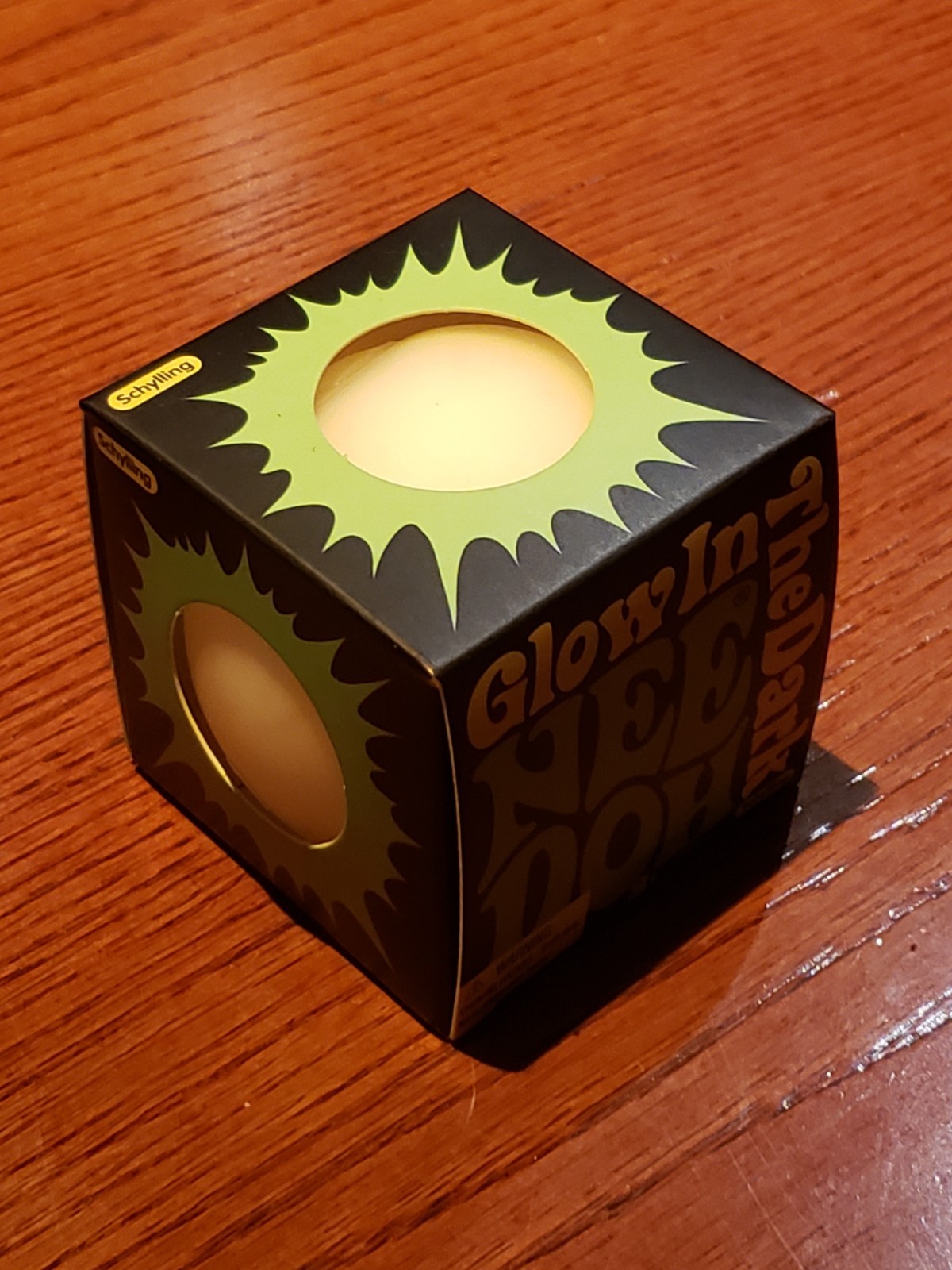RARE 2017 Needoh Glow in The Dark Glob Original White- Brand New- AUTHENTIC!