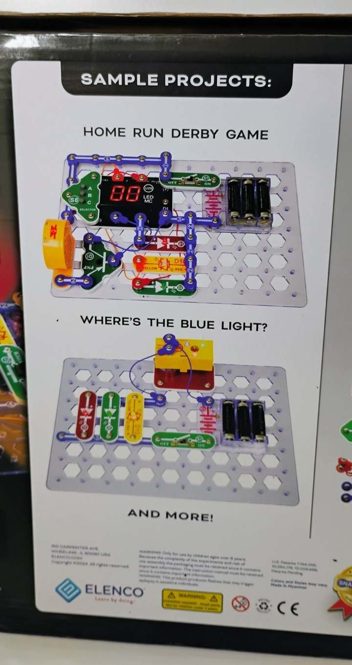 Elenco Snap Circuits Arcade 200+ Projects Programmable NEW UNUSED Open Box STEM