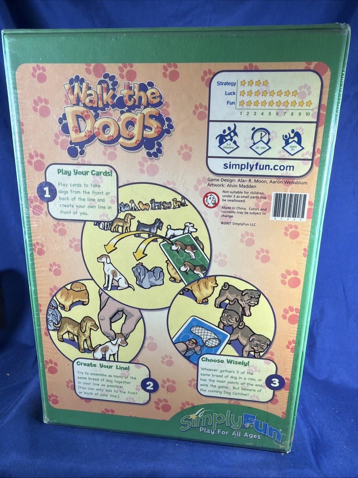 SimplyFun Walk The Dogs Educational Math Game NEW SEALED