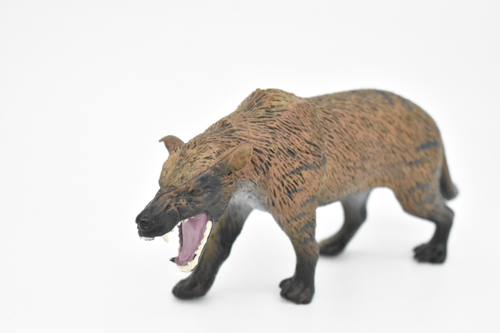 Tasmanian Tiger, Museum Quality Rubber Reproduction, Hand Painted, Figurine 7″