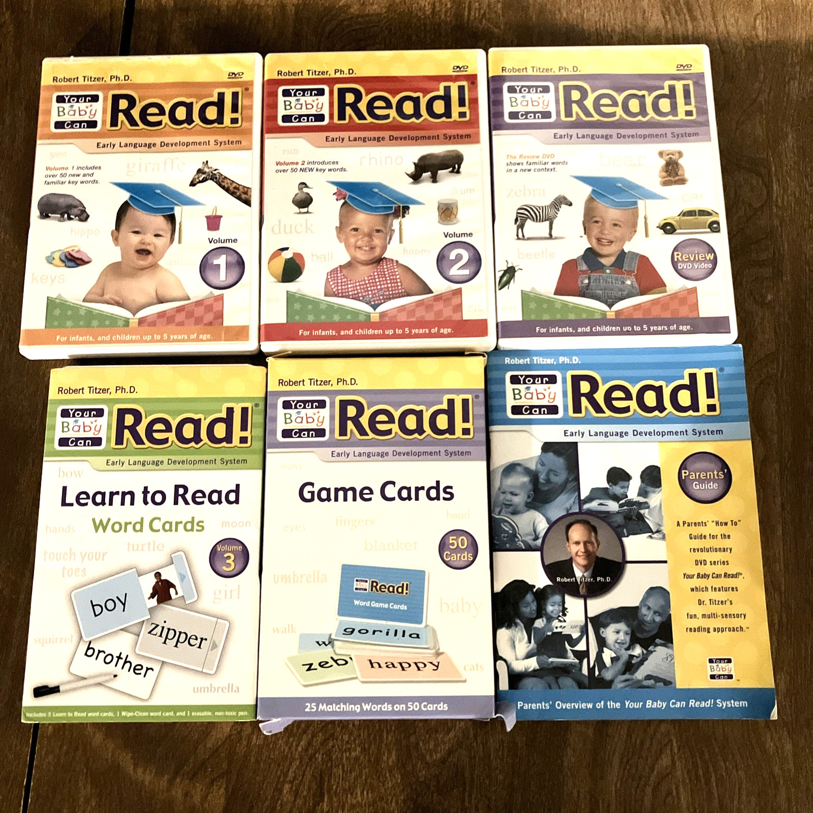 Your Baby Can Read! Language Development Program Mixed Lot, GOOD (856)