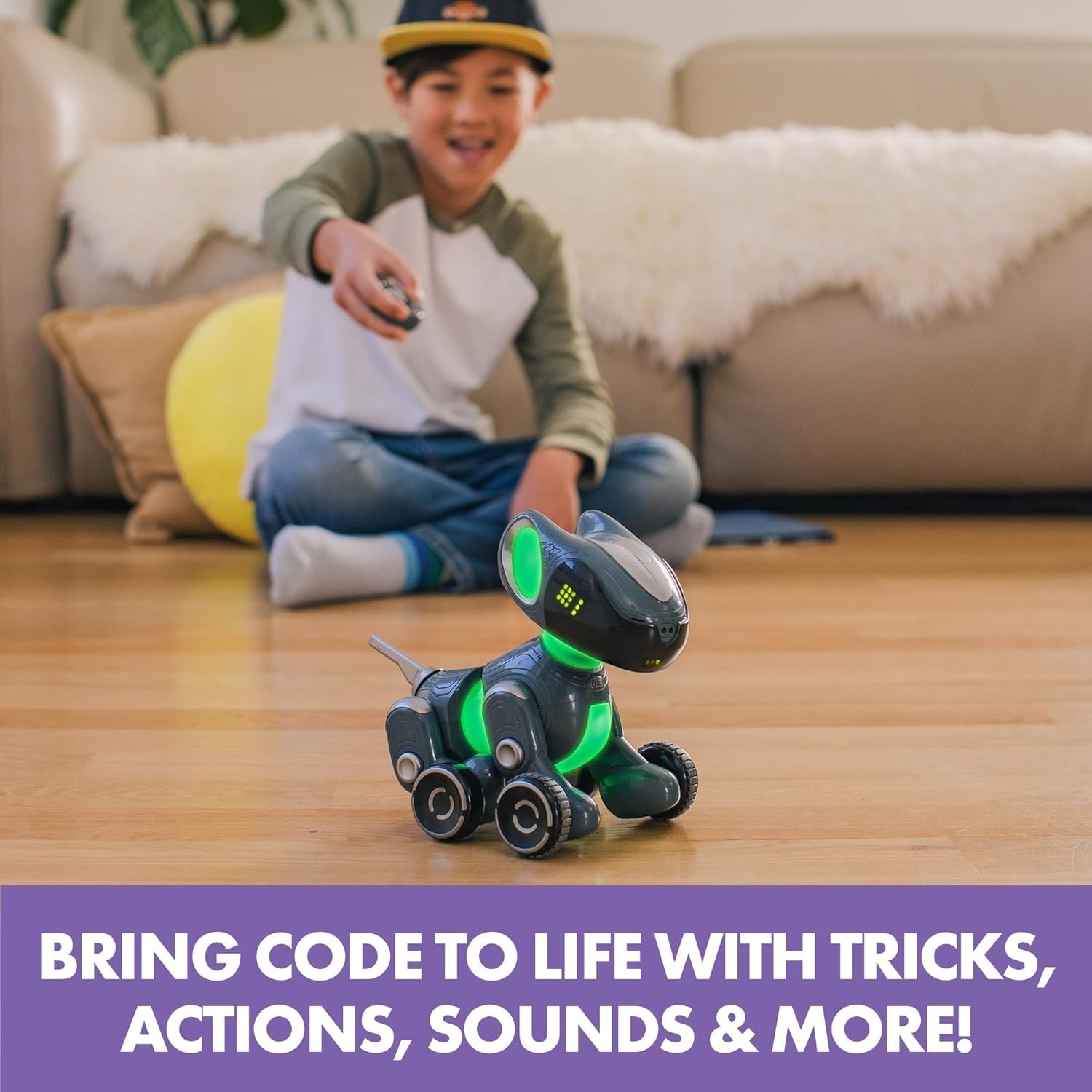 PYXEL Coding Robot Dog – STEM Toy for Kids 8+ | Blockly & Python | NEW