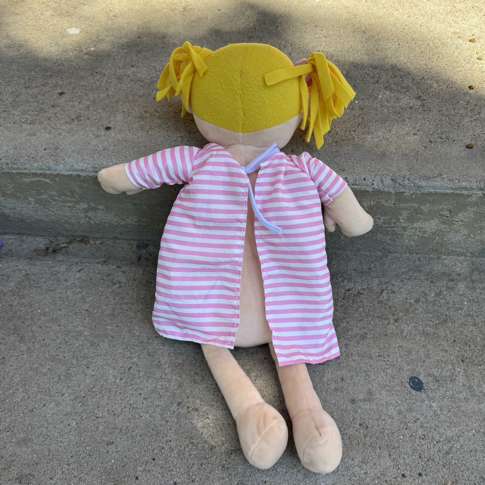 3D Human Body Anatomy Puzzle Doll Surgery Prep Organs Plush- DOLL ONLY NO ORGANS