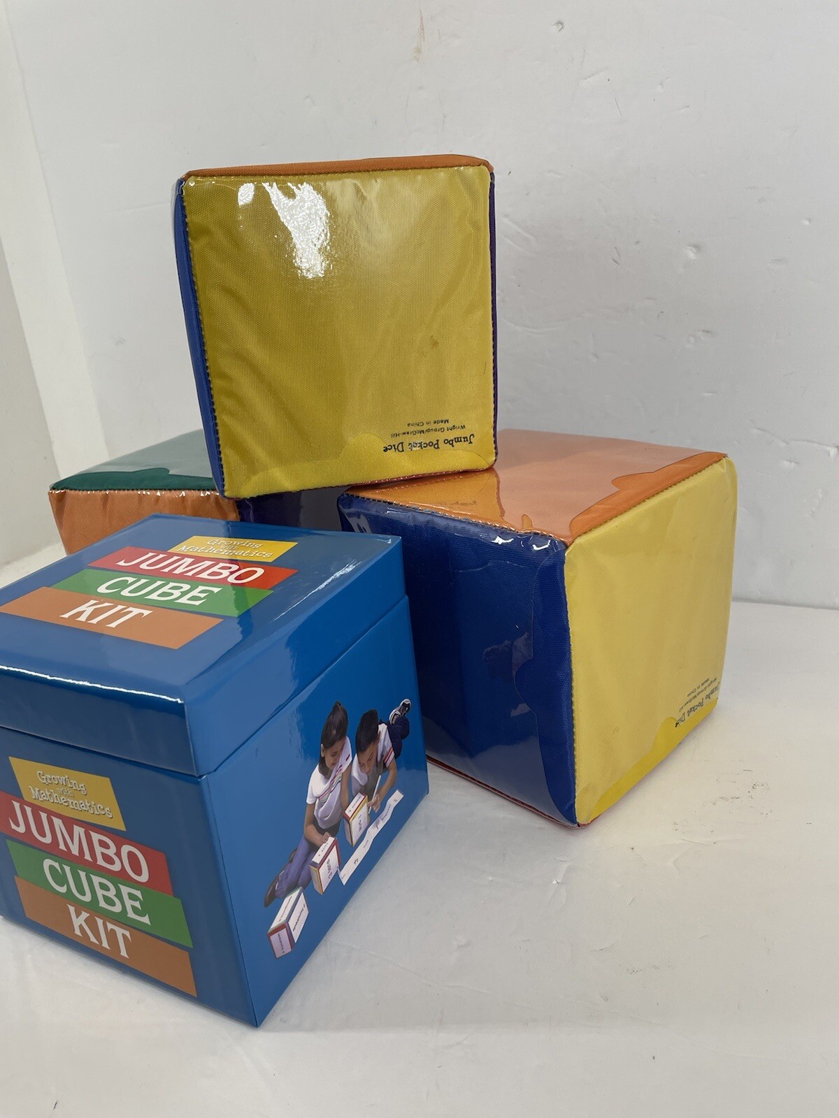 McGraw Hill 2nd Grade MathemAtics Jumbo Cube Kit Toy Educational Game