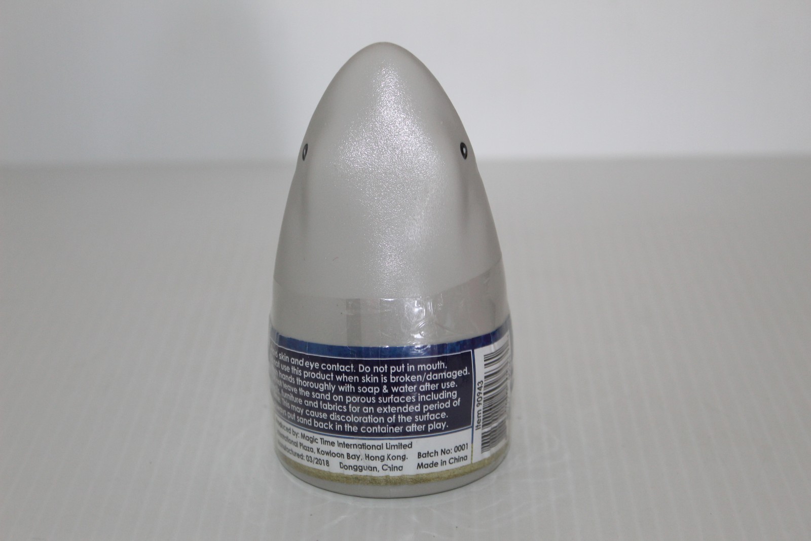 Discovery Shark Week Shark Sand Amazing Sand Kit Gray Shark Container 4oz NEW