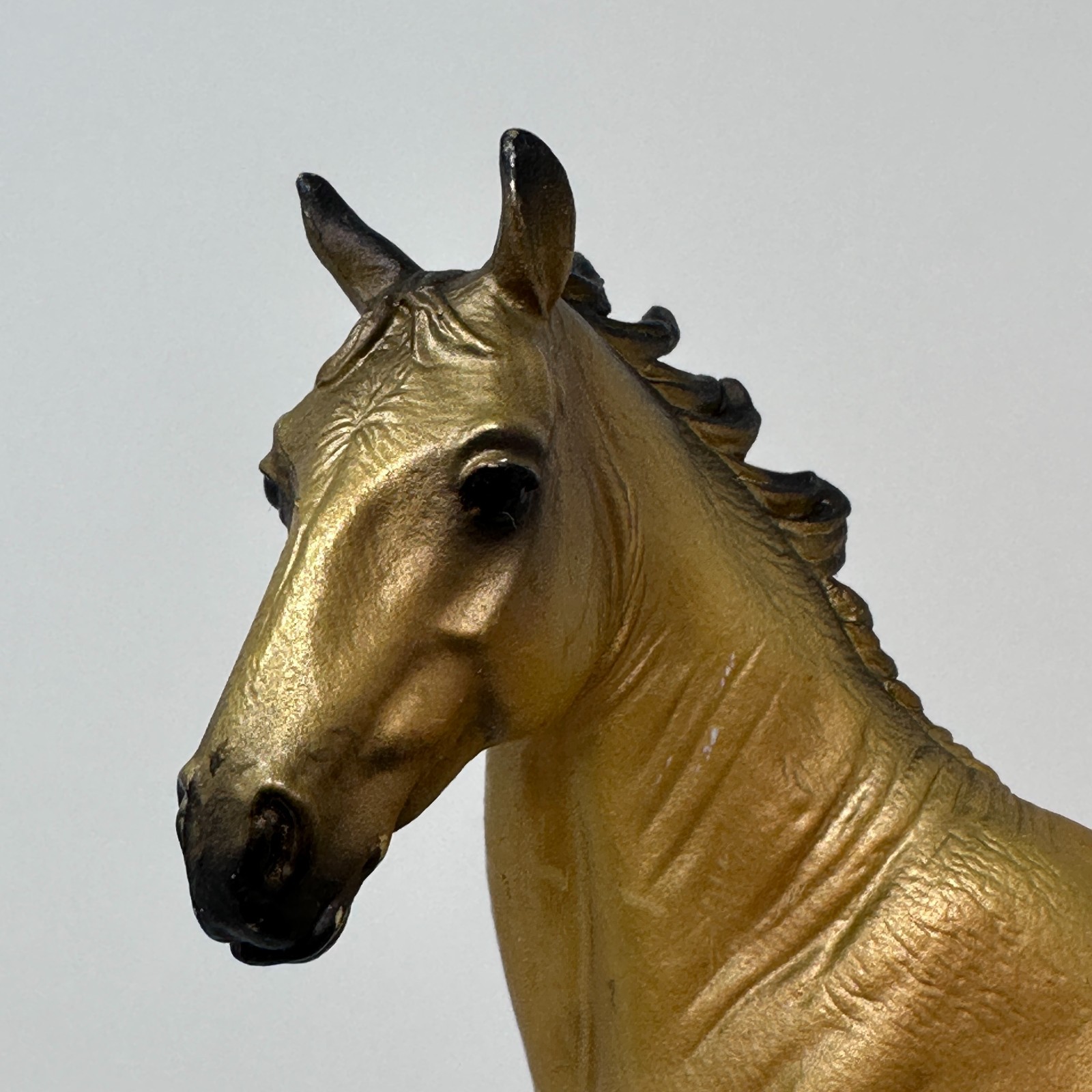 CollectA Akhal Teke Mare Figure Buckskin Horse Pony Stallion Figurine 6.5″ 2013