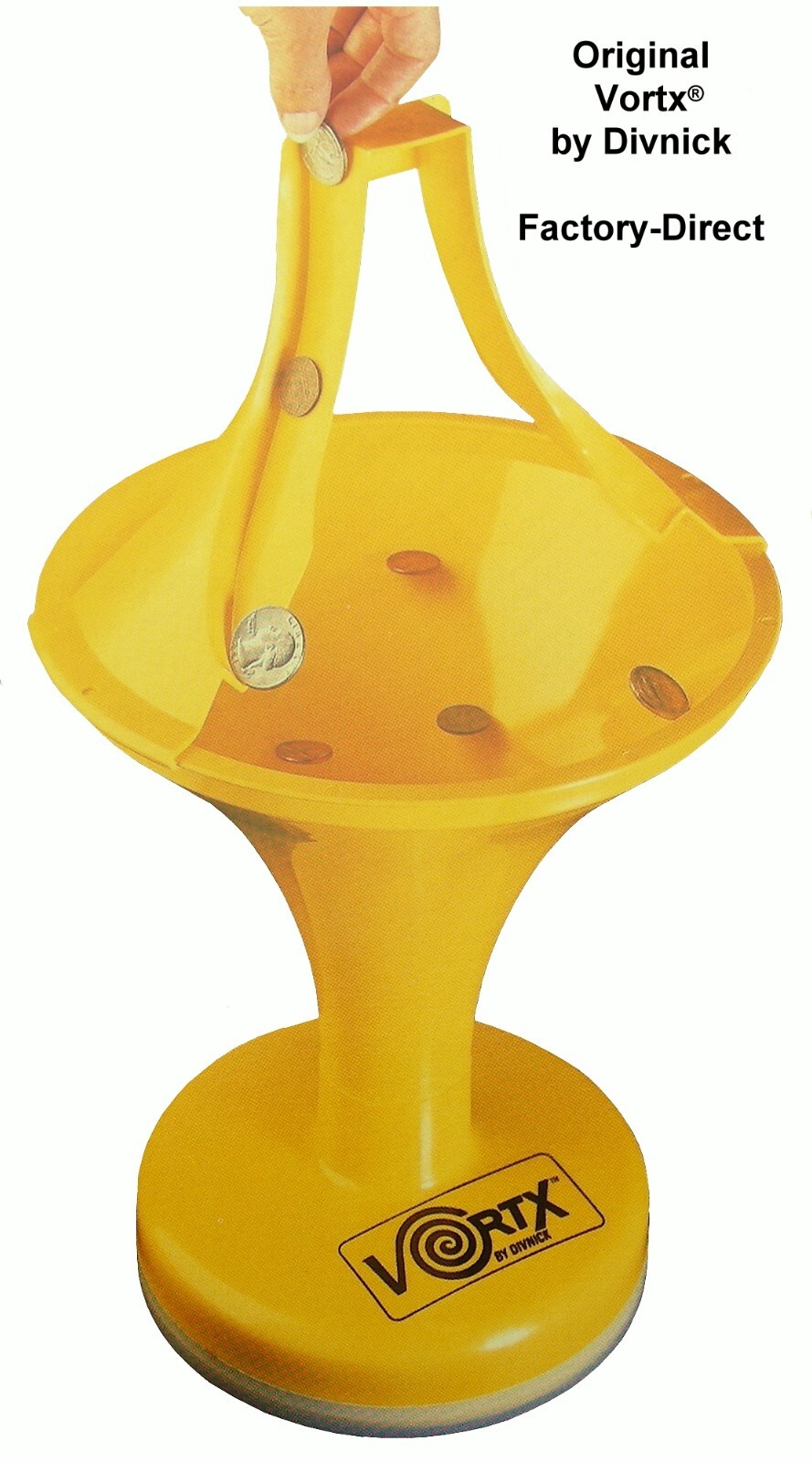 NEW – Spiral Wishing Well, Vortx Mini-Well Coin Bank & Interactive Skill Toy