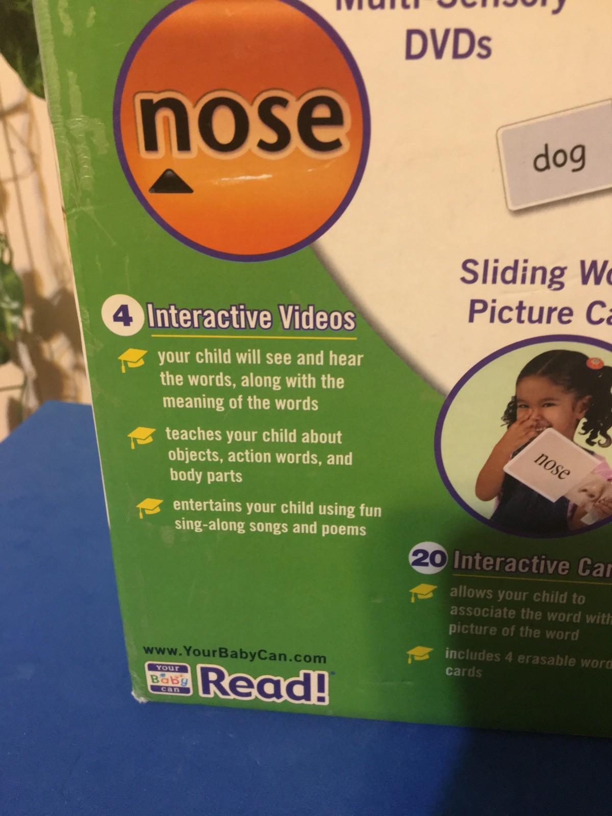 Your Baby Can Read Early Language Development System DVD Books Cards Complete