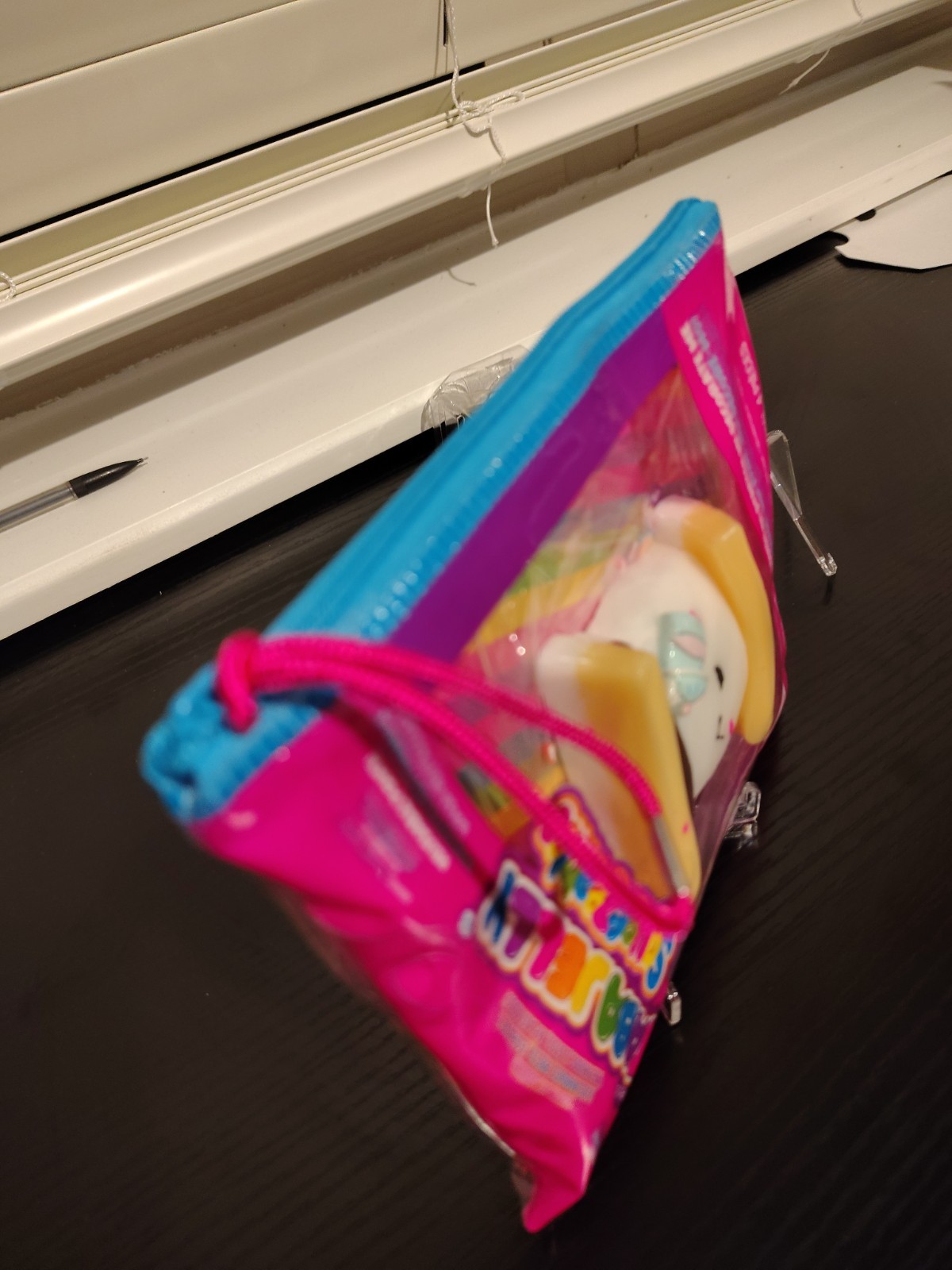 New Taba Jelly Decorating Squeezeables S’more Squishy Toy With Reusable Pouch