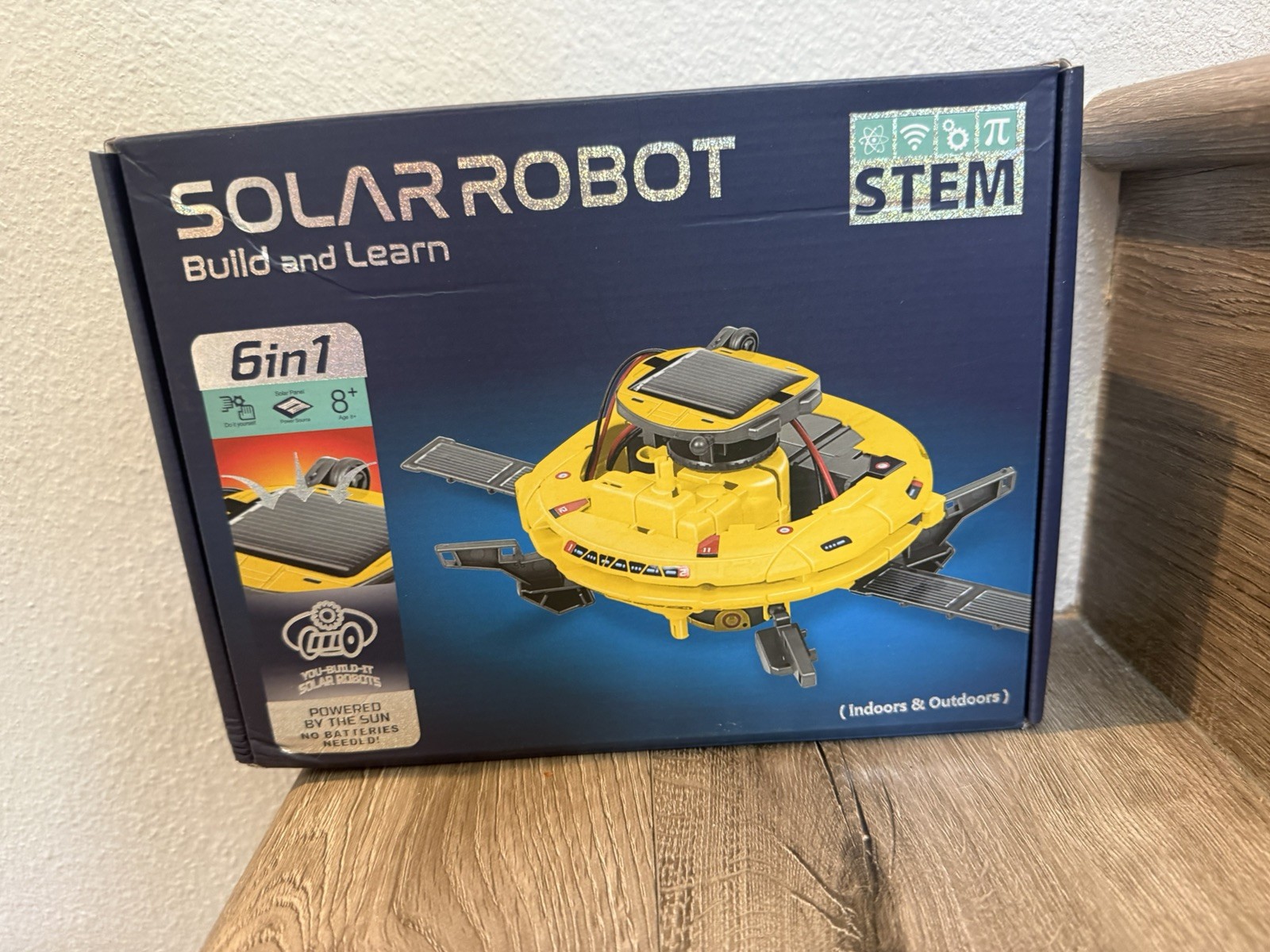 STEM Projects for Kids Age 8-12, Science Kits Boys, Solar Robot Space Toys Gifts