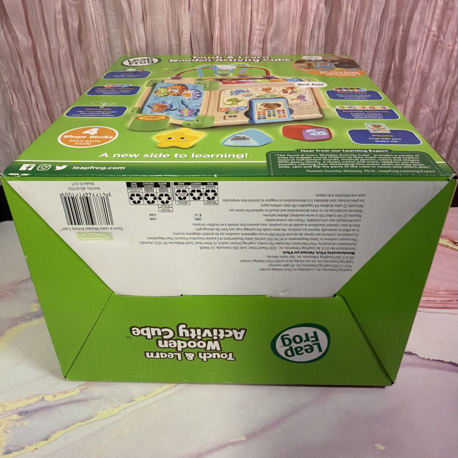 LeapFrog Touch & Learn Wooden Activity Cube SEE DETAILS