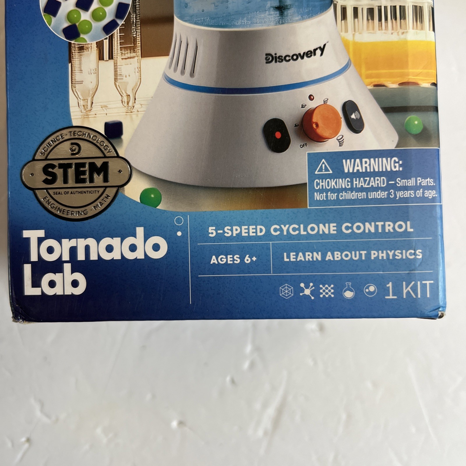Discovery Mindblown Tornado Lab 5-Speed STEM Experiment Kit Ages 6+