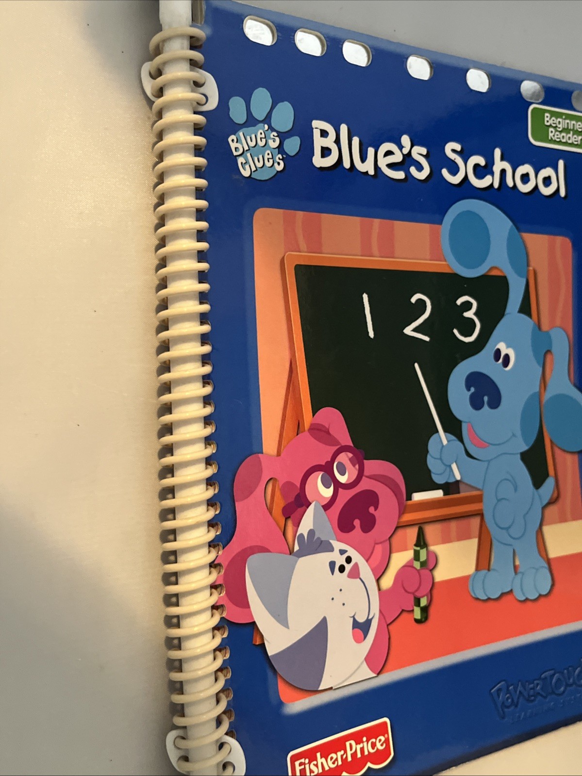 Blue’s Clues Beginner Reader 3-5 Years Blue’s School Fisher-Price 2003 Vintage