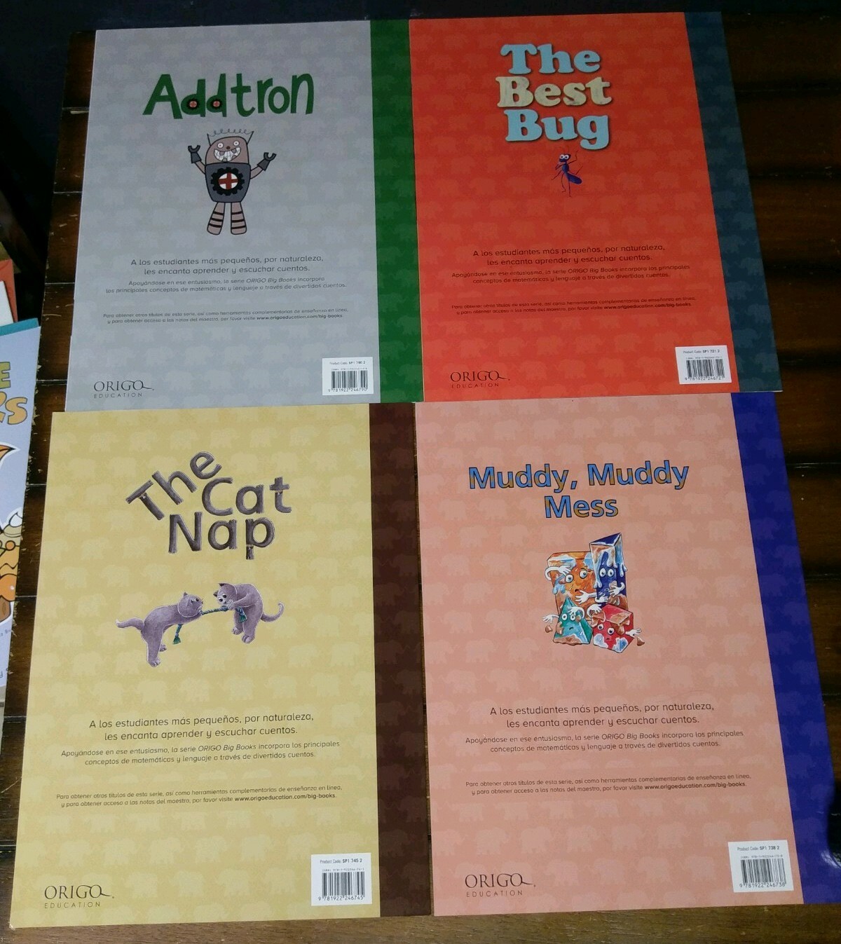 NEW 12 Orgio Education Big Books Math School Home School Books Spanish Edition