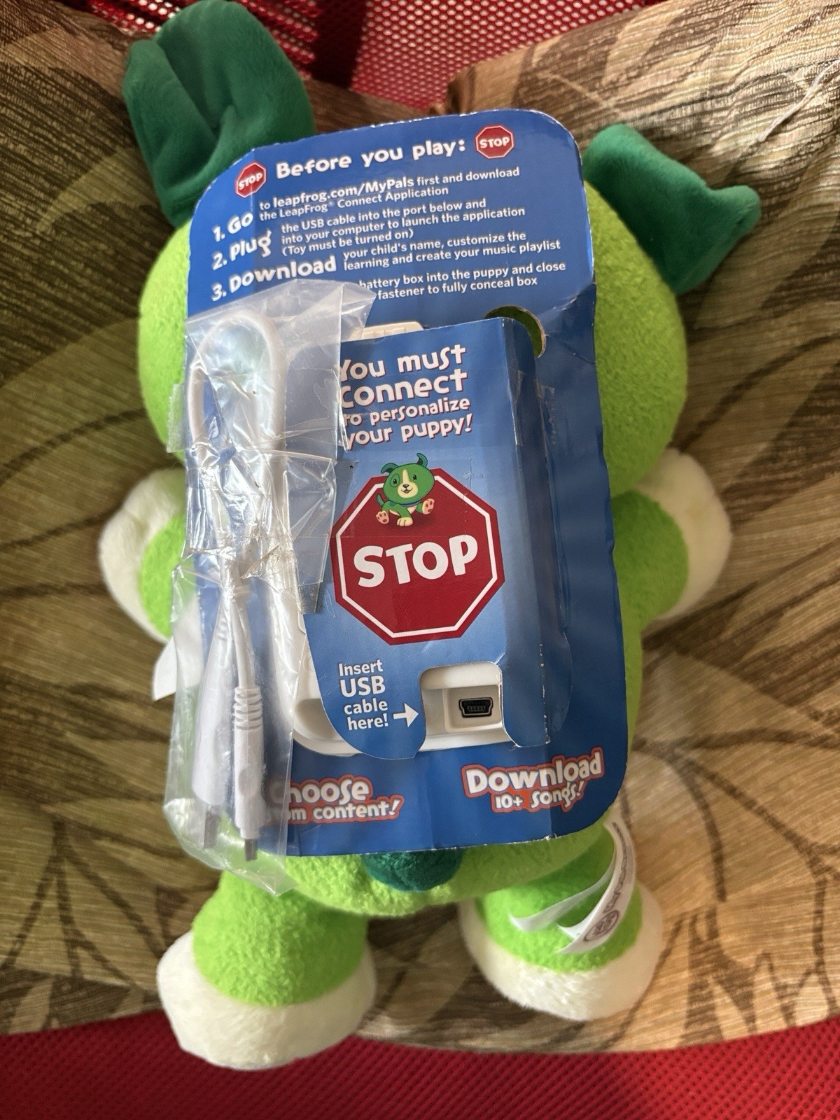 LEAPFROG My Pal Scout Genuine Learning Toddler Kids Learning Plush Educational