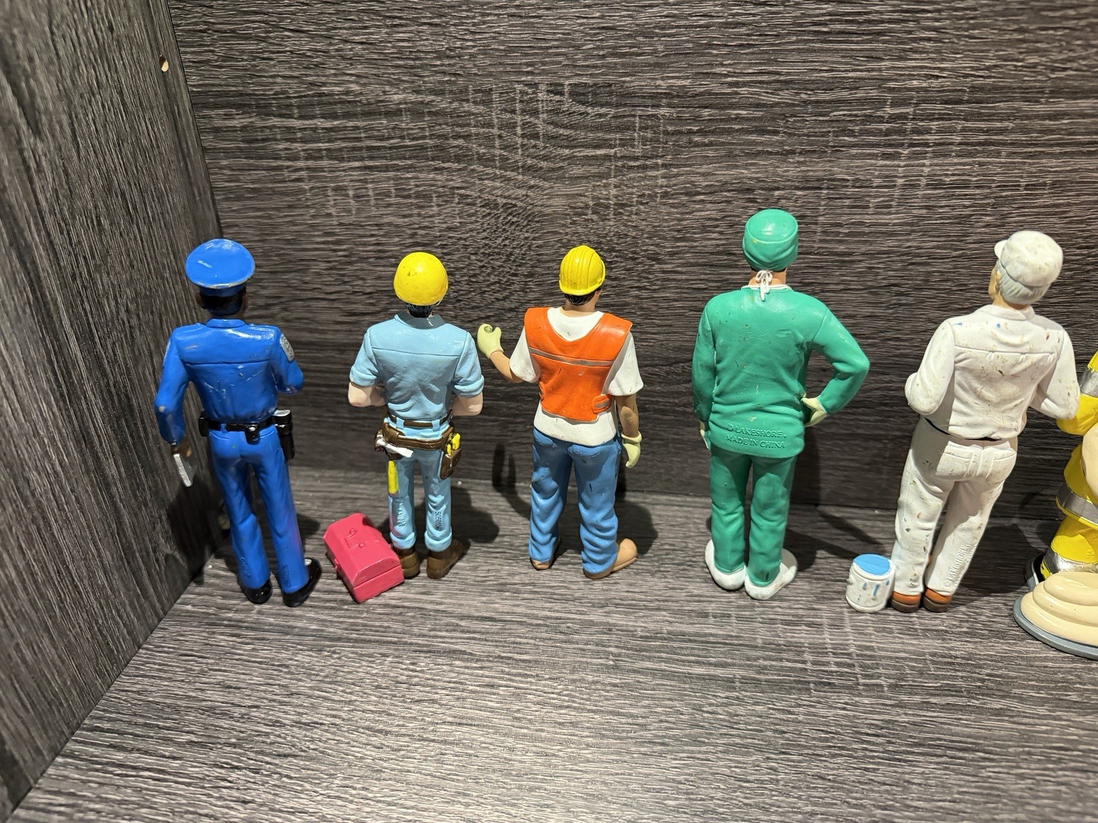 10 Lakeshore Career Helpers 5” Figures Educational. Police, Painter, Doctor, Etc