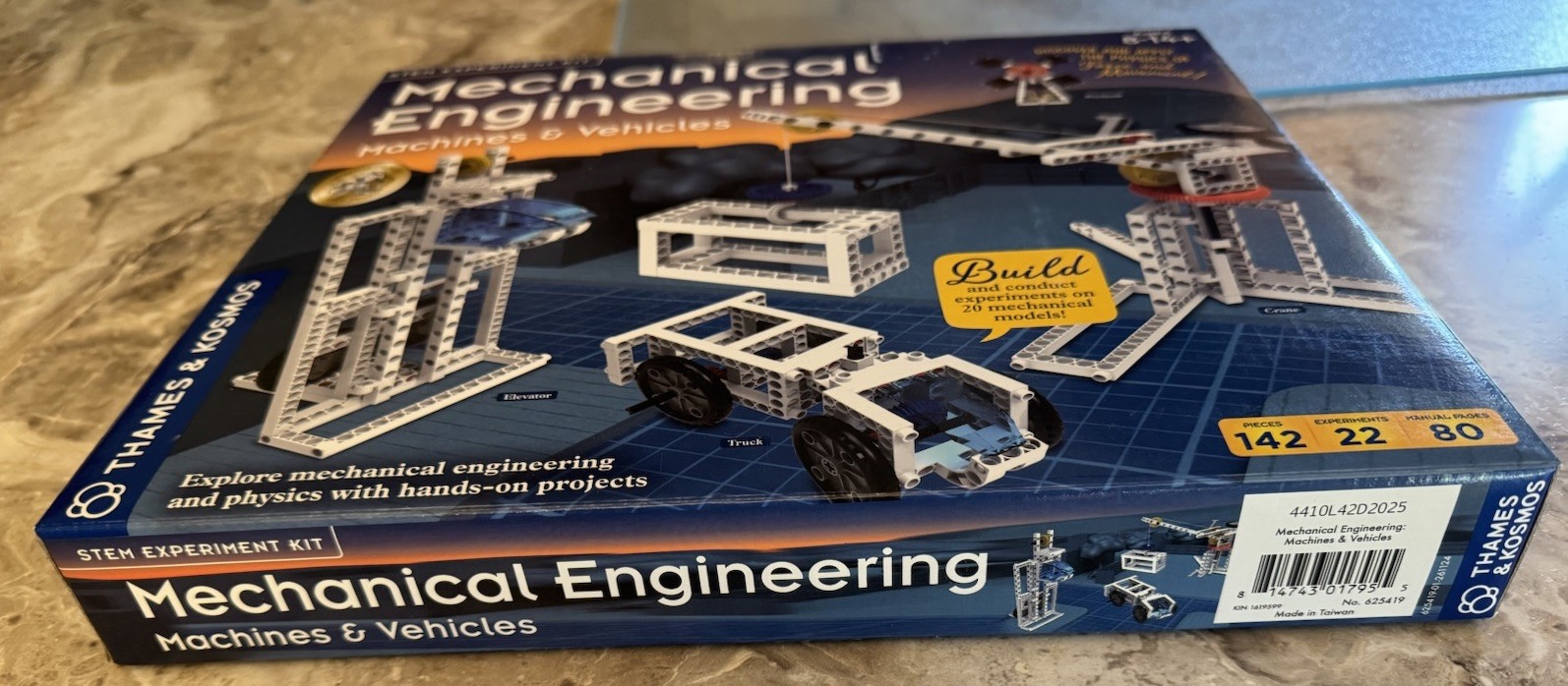 2024 Thames & Kosmos Mechanical Engineering Machines & Vehicles Stem Exp Kit NIP