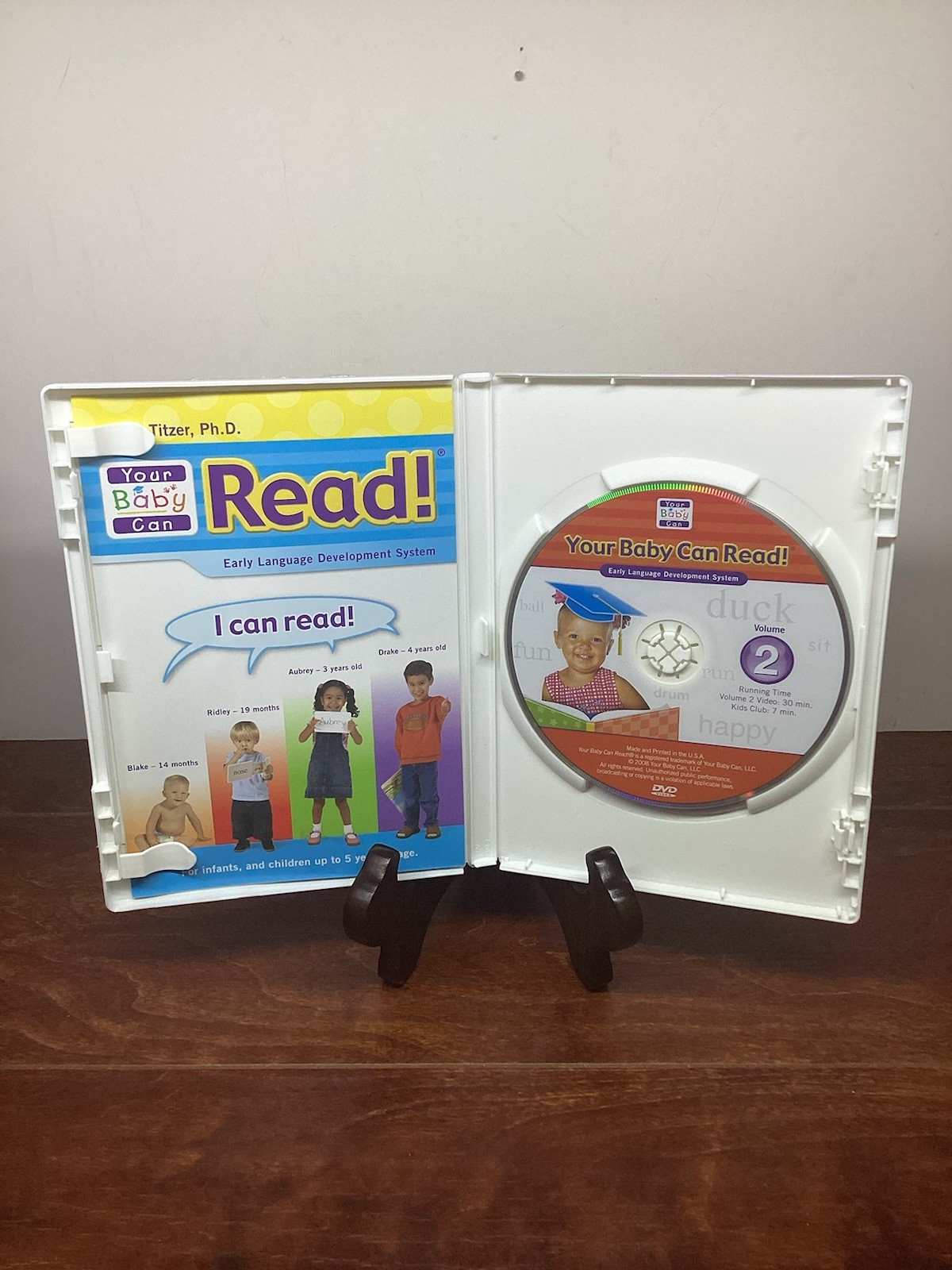 YOUR BABY CAN READ EARLY LANGUAGE INTERACTIVE DEVELOPMENT SYSTEM 1-5 DVD SET